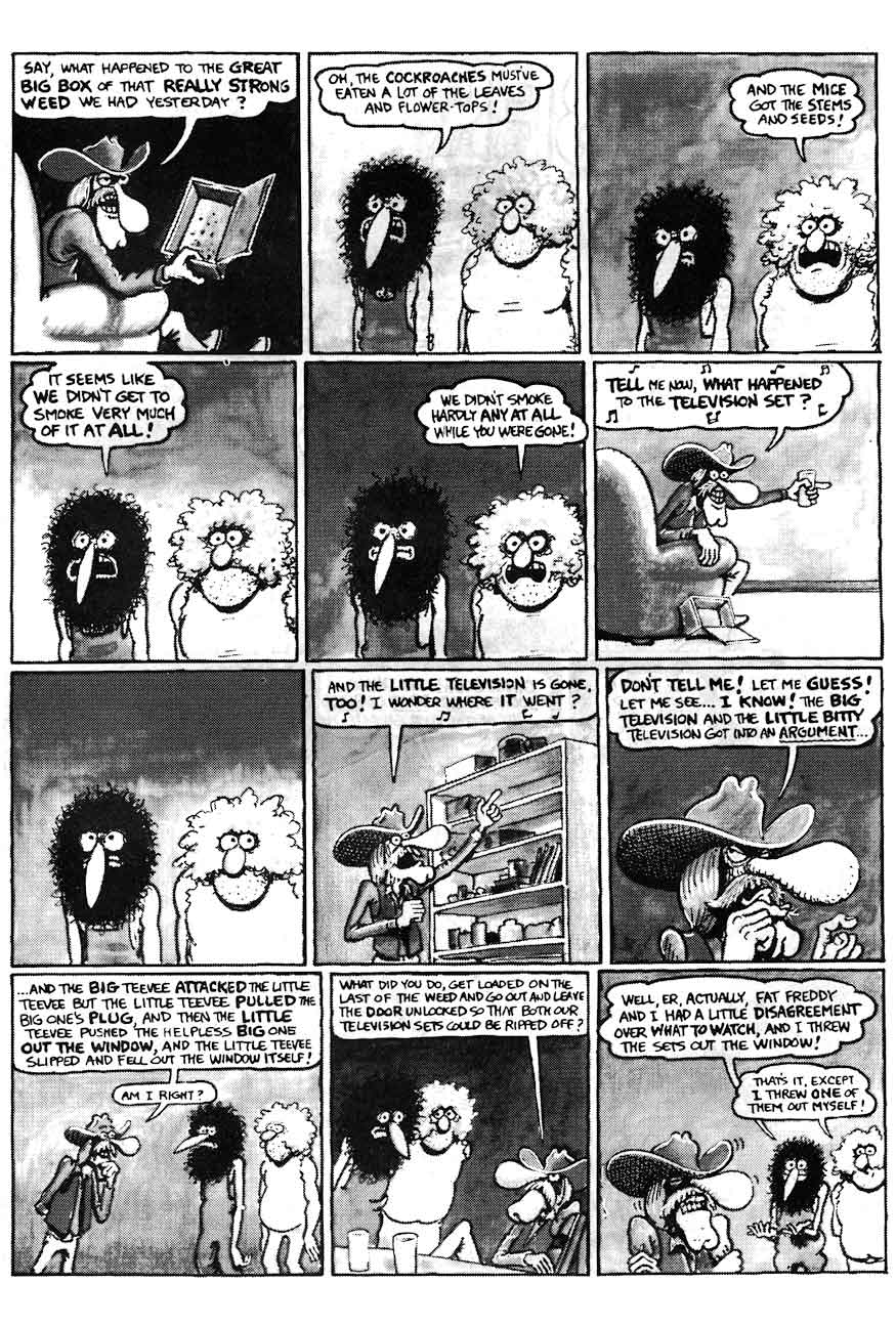 Read online The Fabulous Furry Freak Brothers comic -  Issue #13 - 19