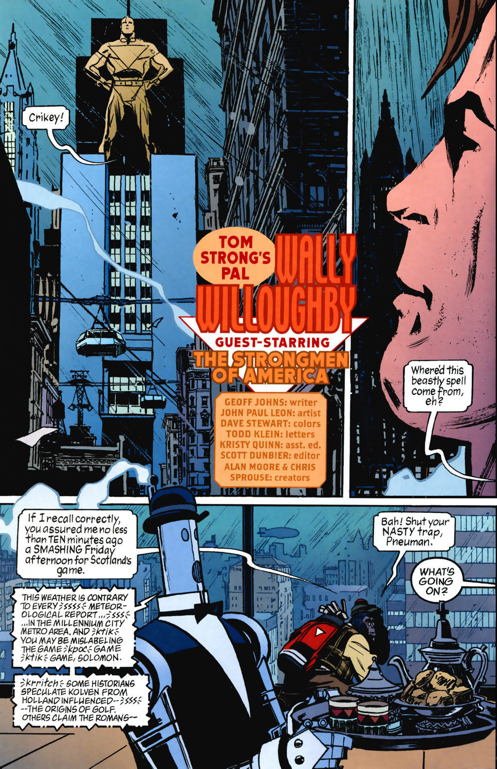 Read online Tom Strong comic -  Issue #25 - 5