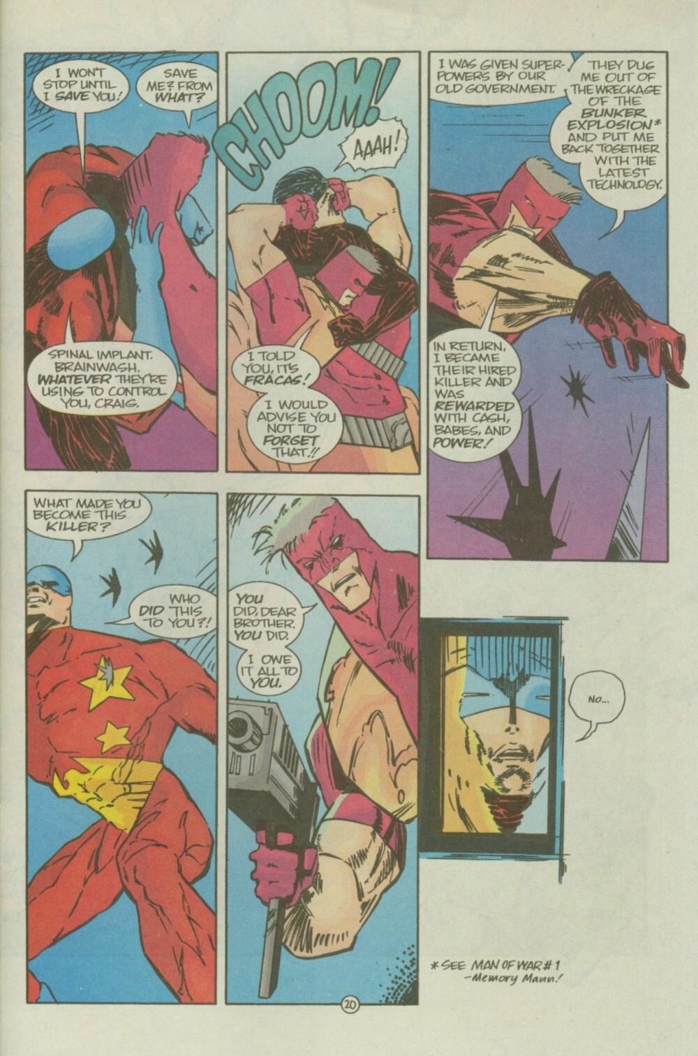 Read online Man of War comic -  Issue #3 - 27