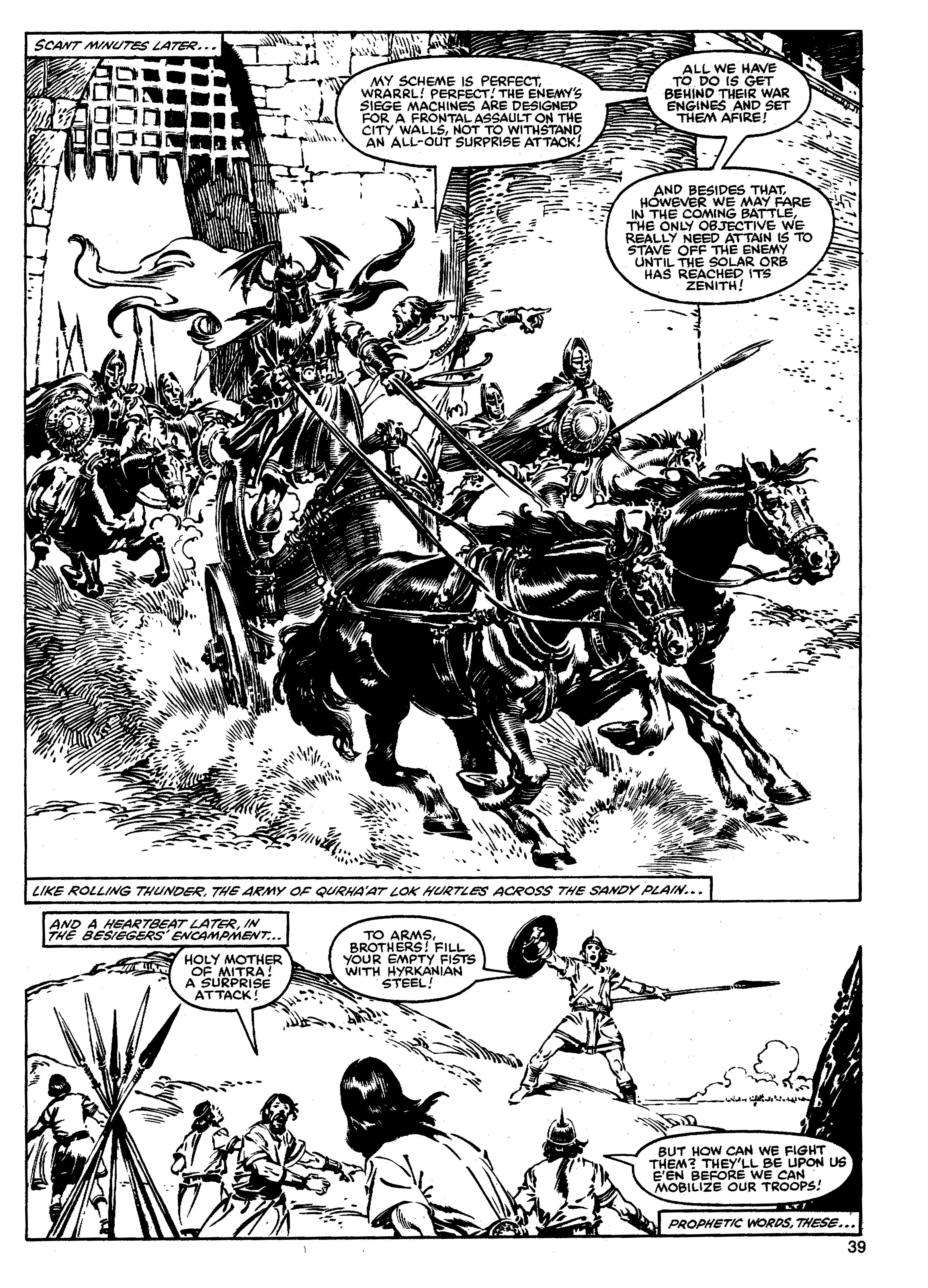 Read online The Savage Sword Of Conan comic -  Issue #90 - 38