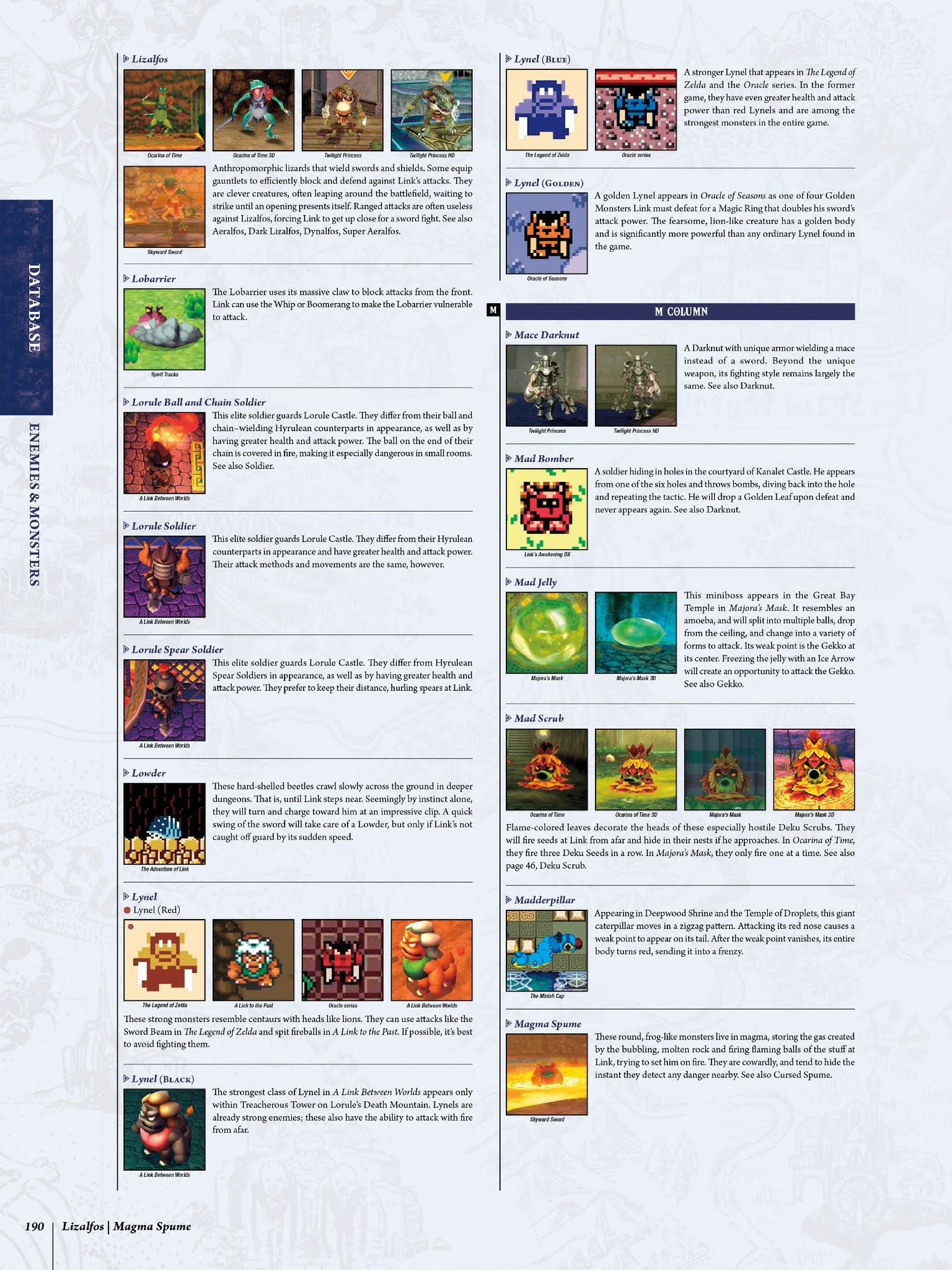 Read online The Legend of Zelda Encyclopedia comic -  Issue # TPB (Part 2) - 94