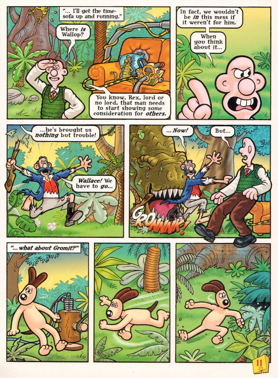 Wallace & Gromit Comic issue 12 - Page 11