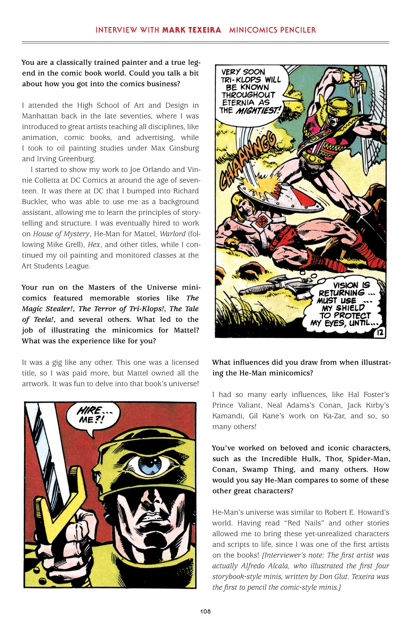 Read online He-Man and the Masters of the Universe Minicomic Collection comic -  Issue # TPB 1 - 108