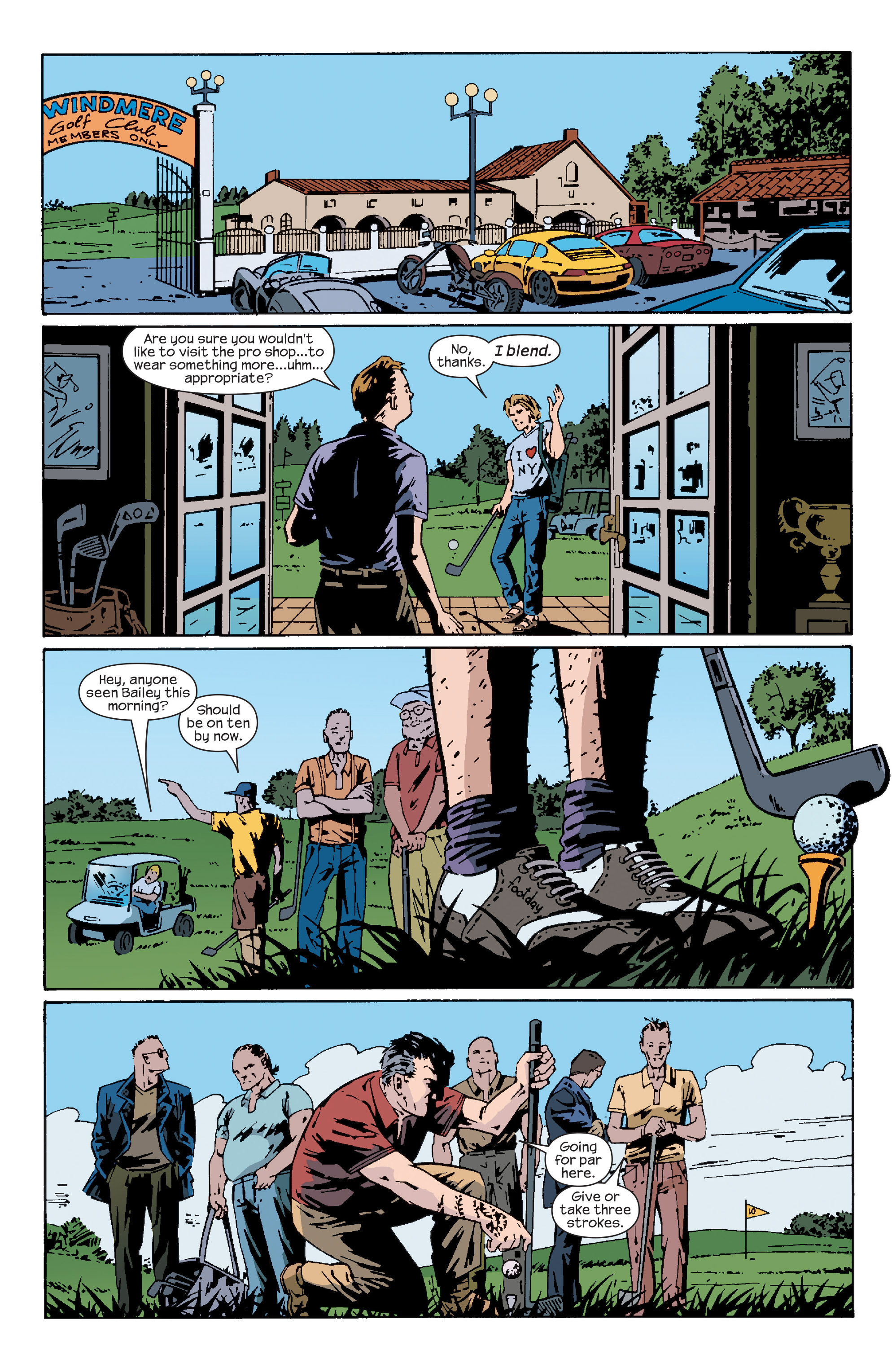 Read online Hawkeye (2003) comic -  Issue #1 - 19