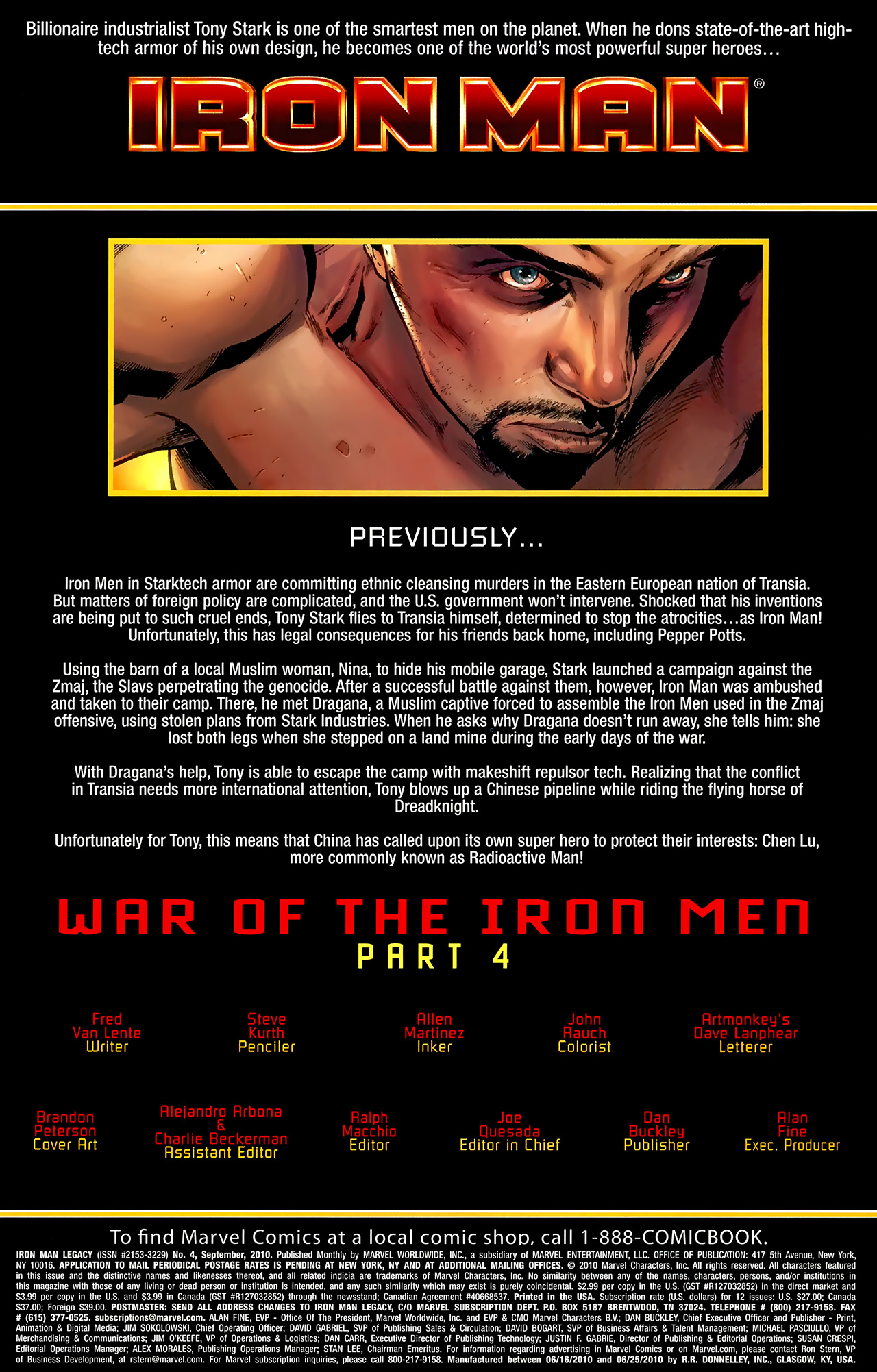 Read online Iron Man: Legacy comic -  Issue #4 - 4