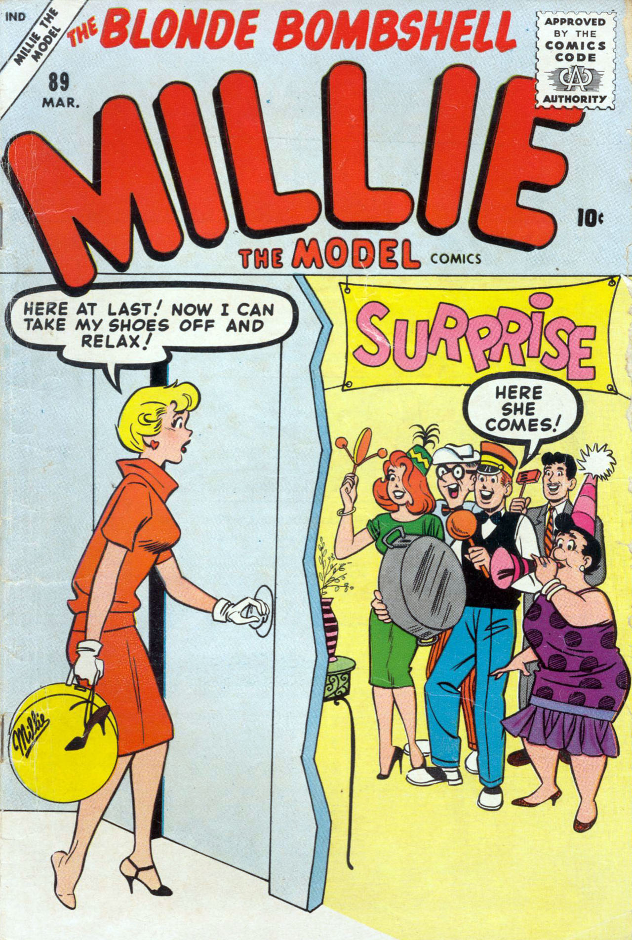 Read online Millie the Model comic -  Issue #89 - 1