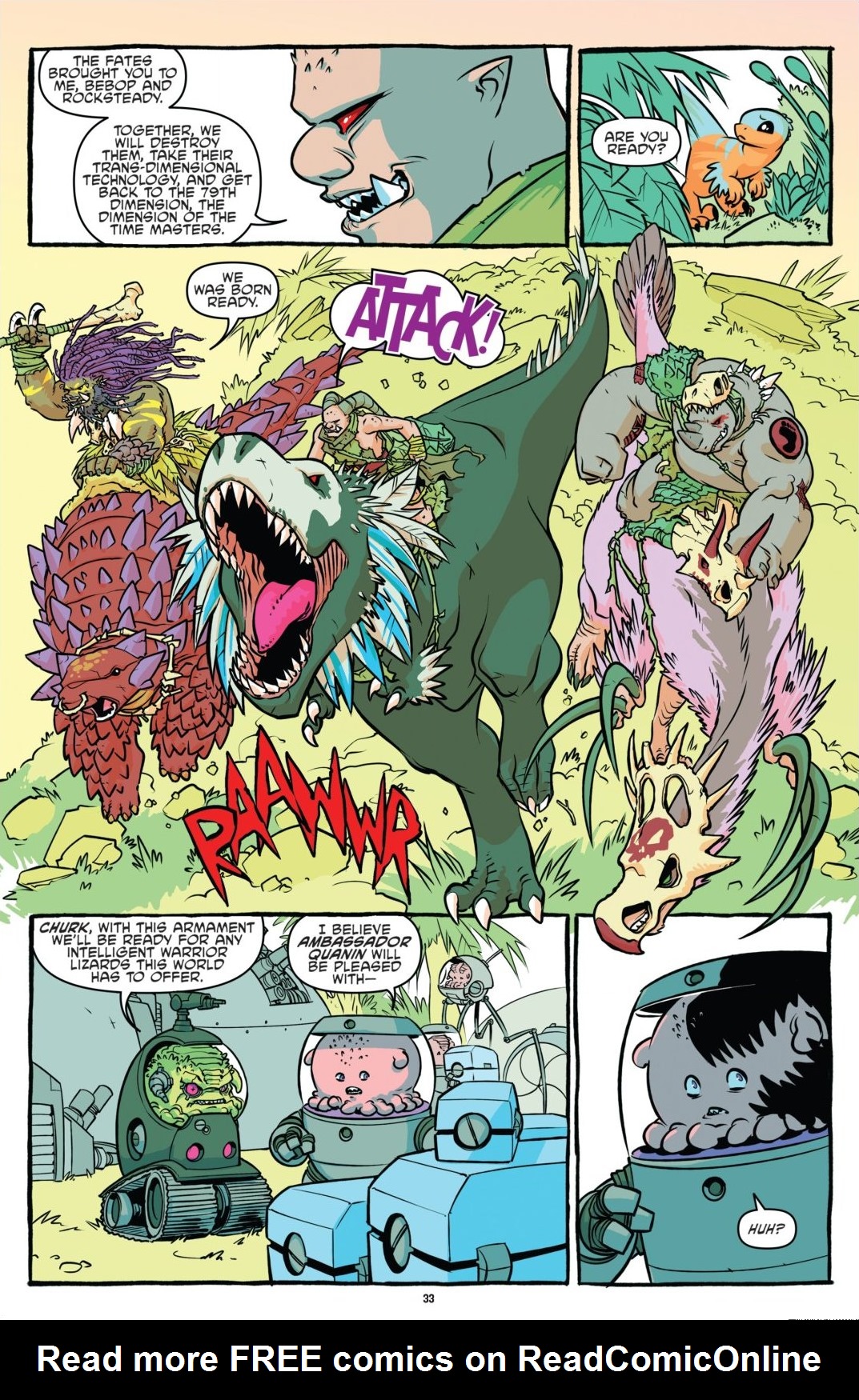 Read online Teenage Mutant Ninja Turtles: The IDW Collection comic -  Issue # TPB 8 (Part 1) - 33