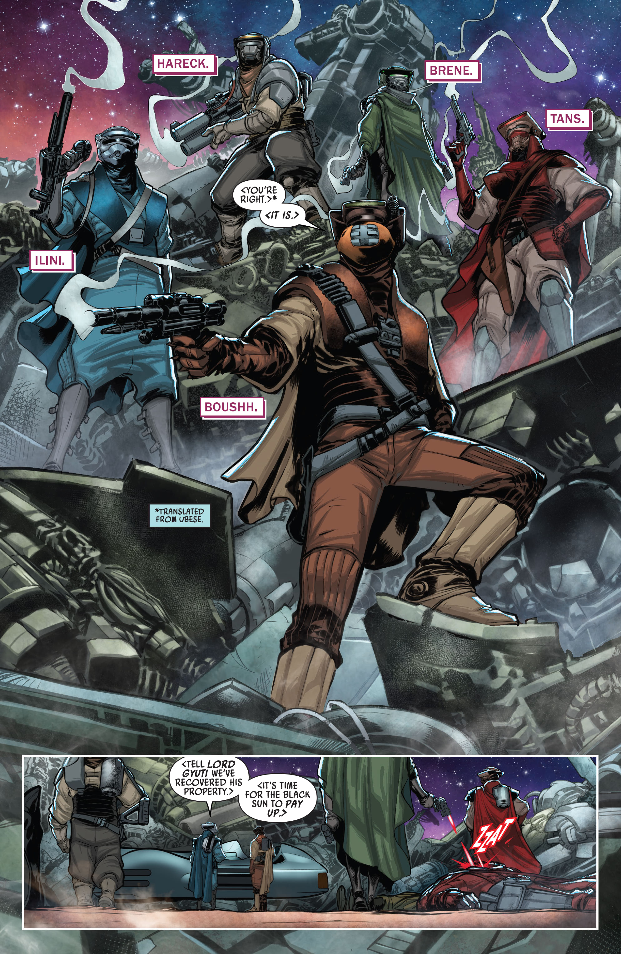 Read online Star Wars: War of the Bounty Hunters Omnibus comic -  Issue # TPB (Part 7) - 96