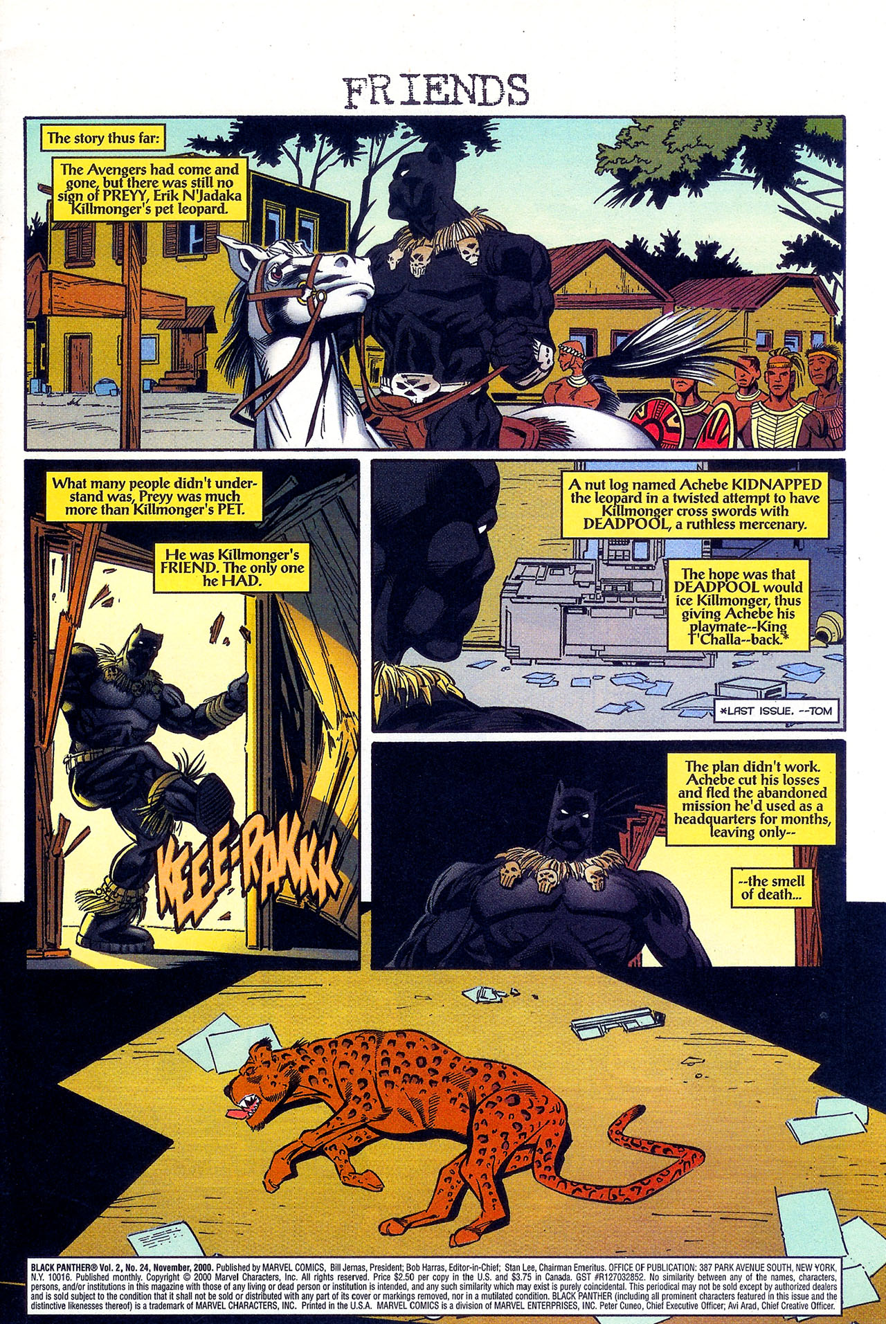 Read online Black Panther (1998) comic -  Issue #24 - 2