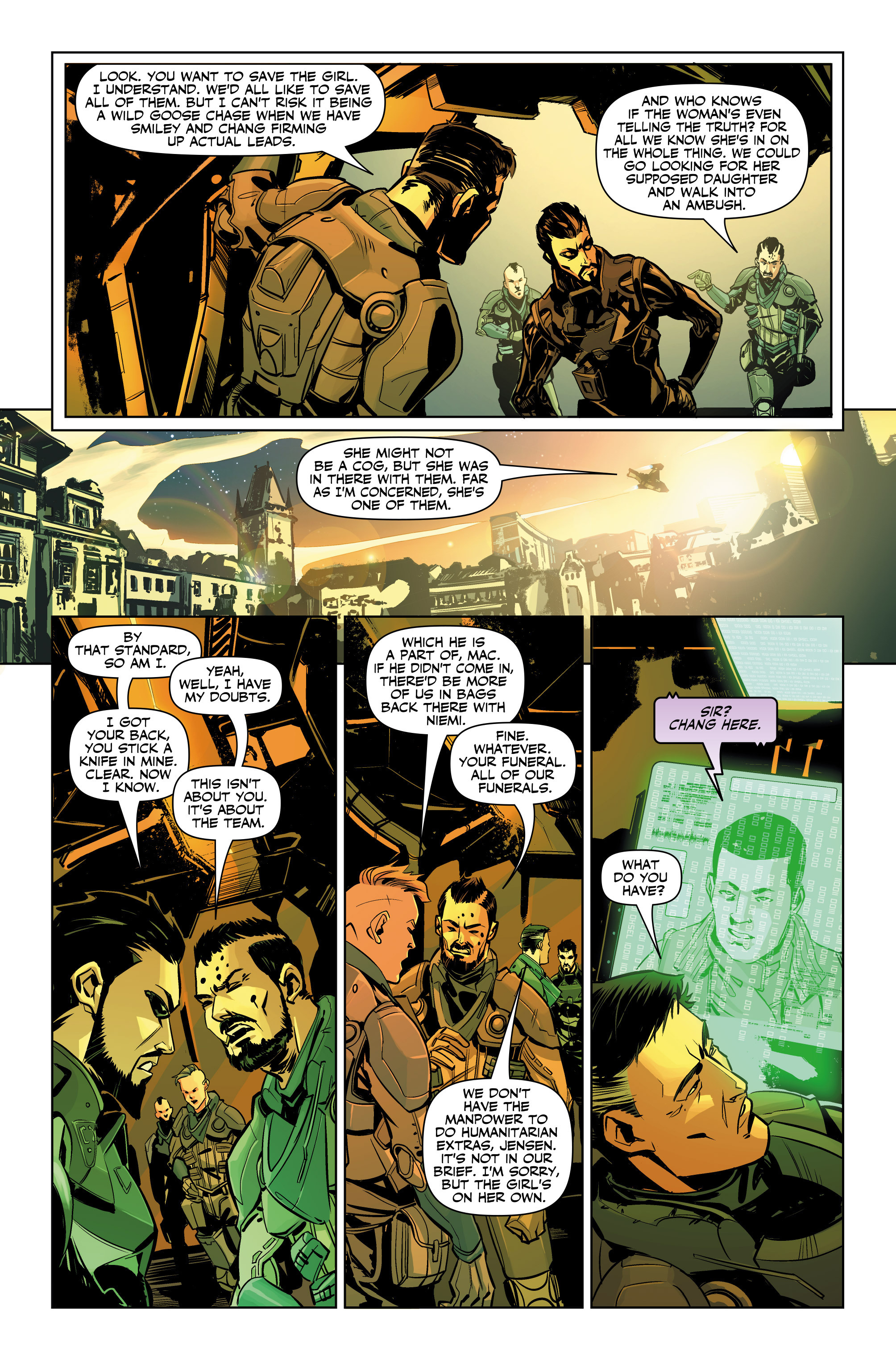 Read online Deus Ex: Children's Crusade comic -  Issue #2 - 10
