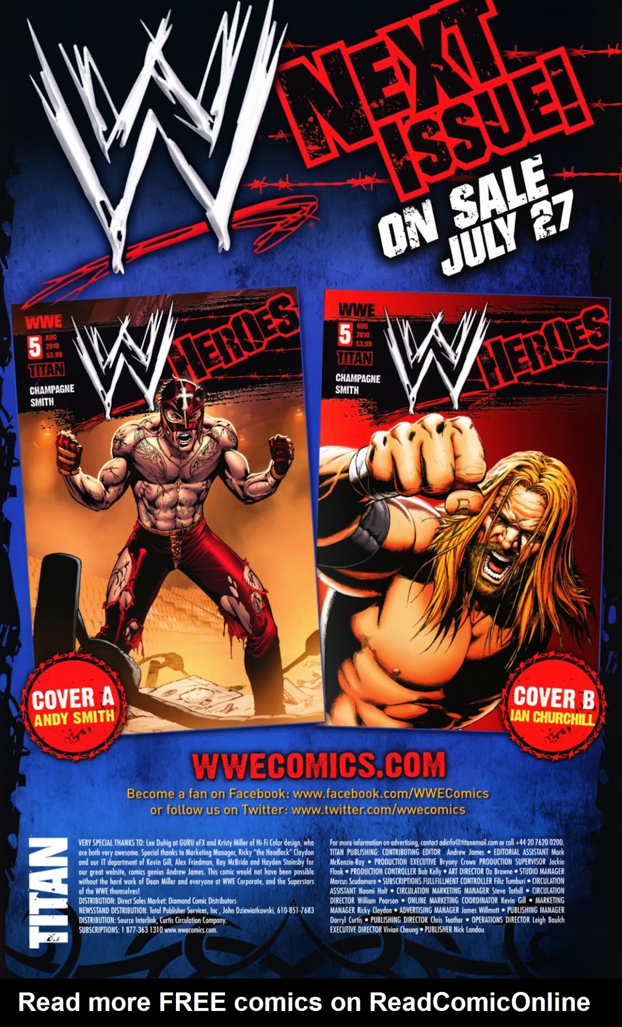 Read online WWE Heroes comic -  Issue #4 - 32