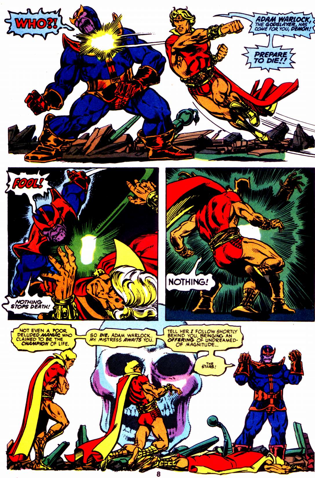 Read online Warlock (1982) comic -  Issue #6 - 10