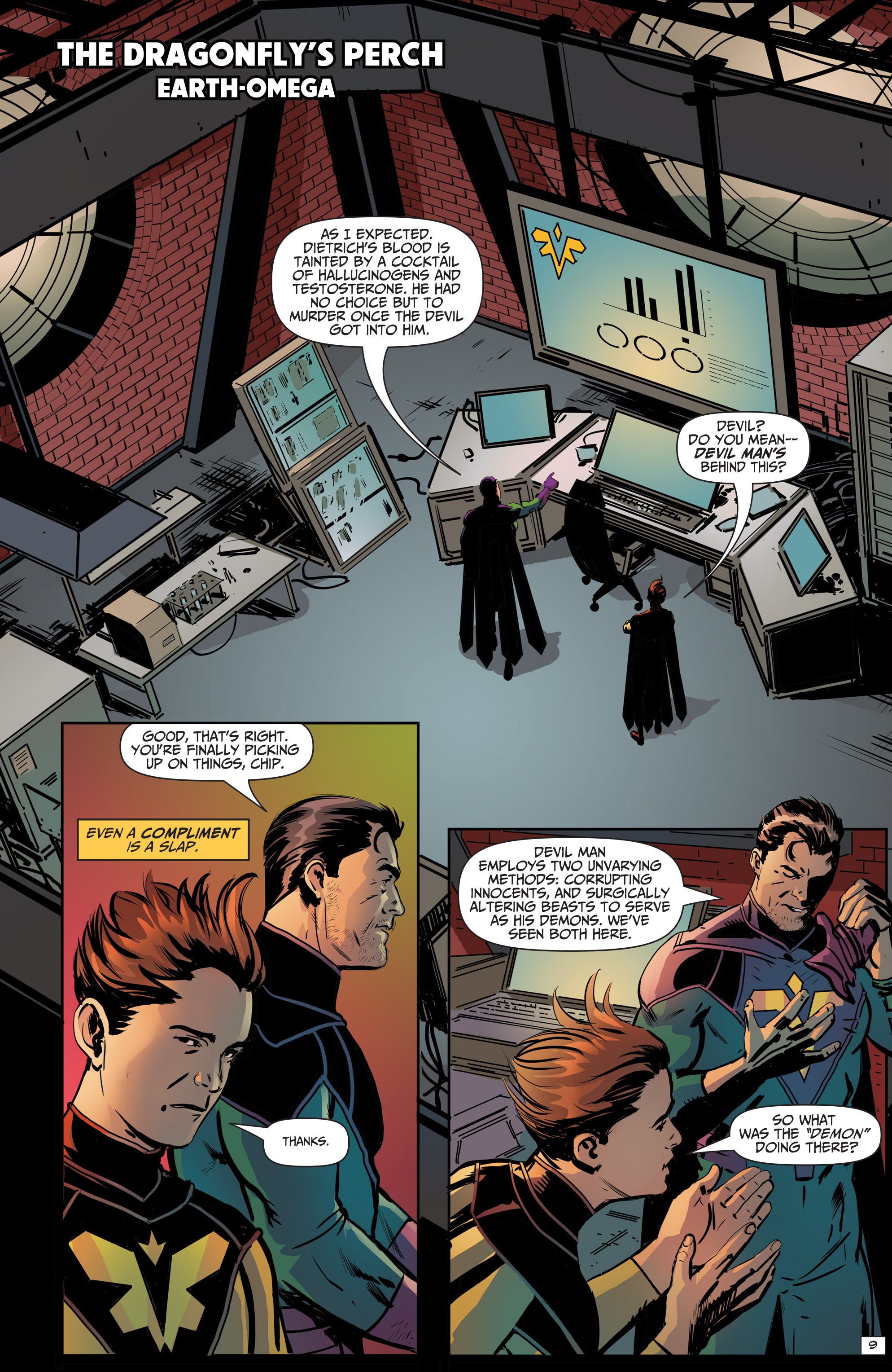 Read online Dragonfly & Dragonflyman comic -  Issue #1 - 11