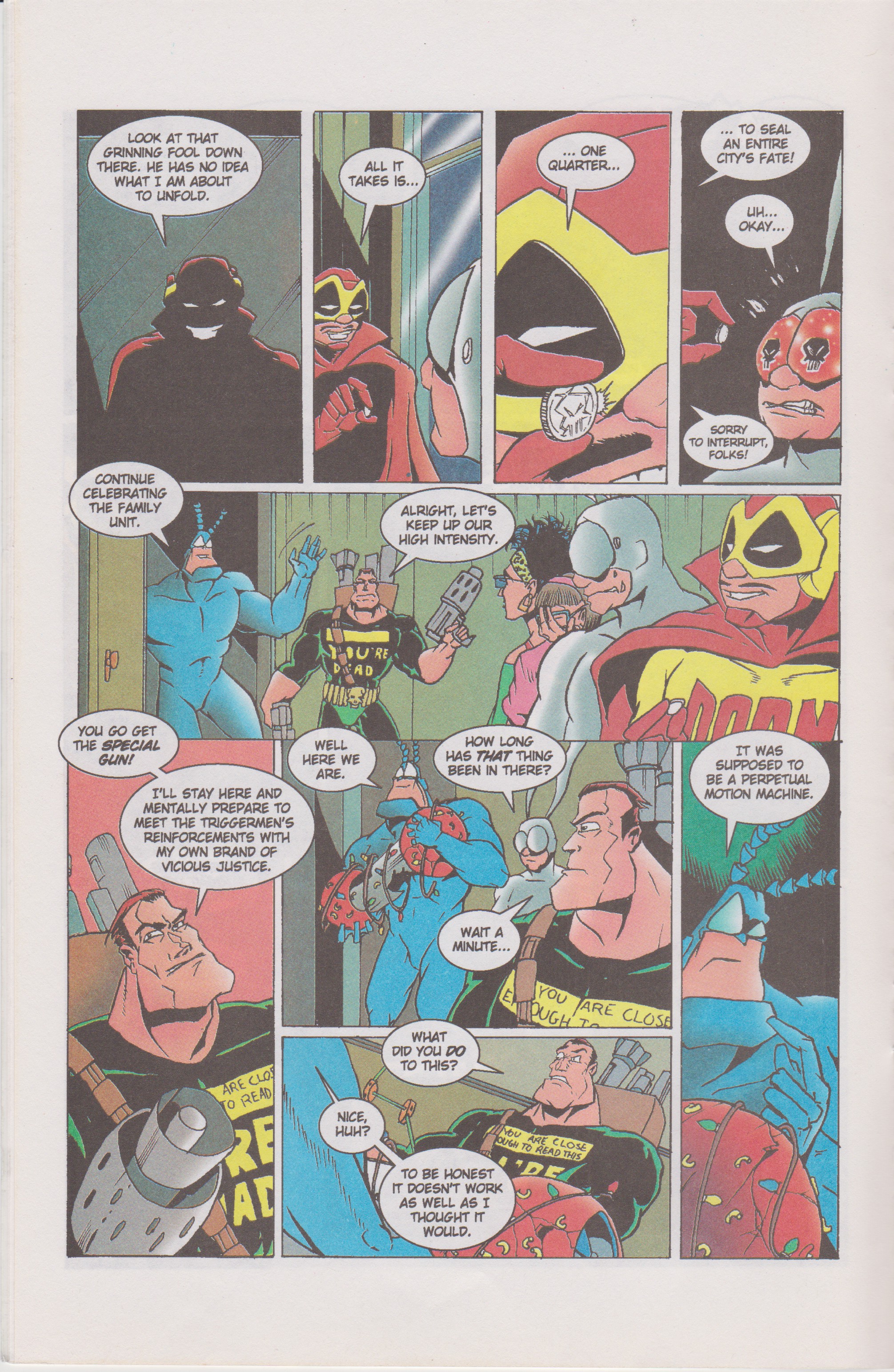 Read online The Tick Incredible Internet Comic comic -  Issue # Full - 33