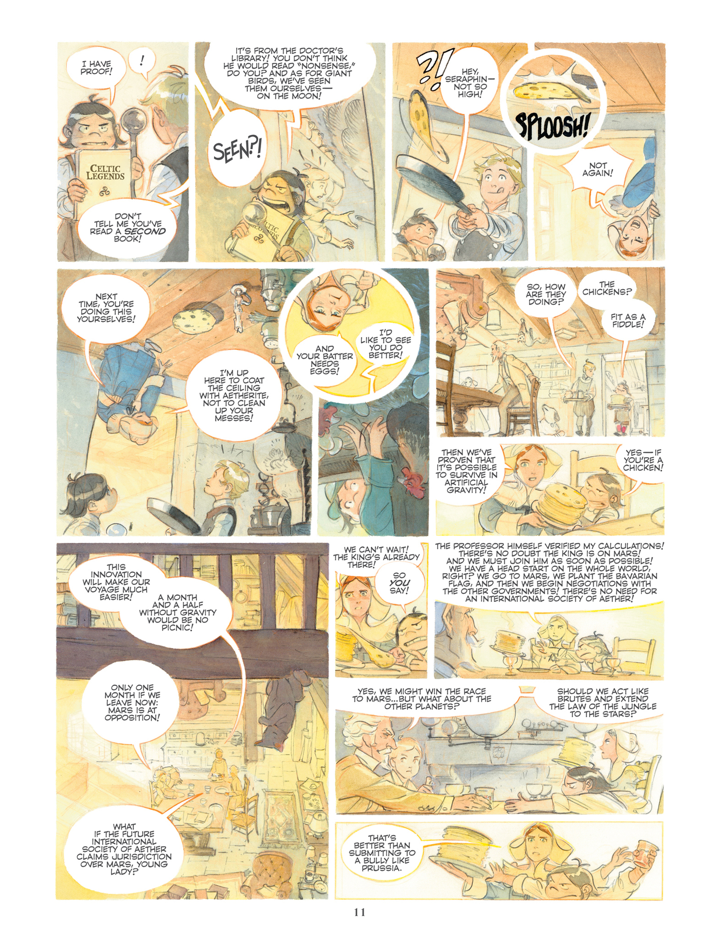 Read online Castle In the Stars: The Space Race of 1869 comic -  Issue #Castle In the Stars TPB The Knights of Mars - 14