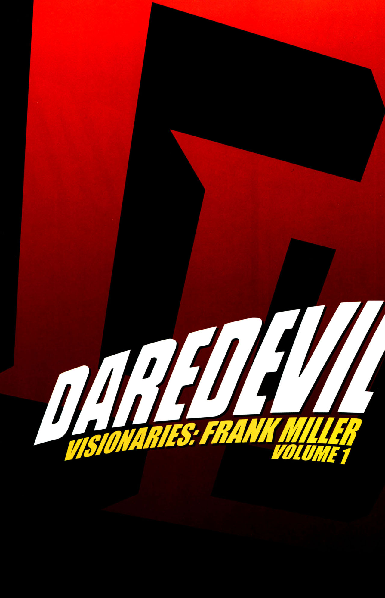 Read online Daredevil Visionaries: Frank Miller comic -  Issue # TPB 1 - 2
