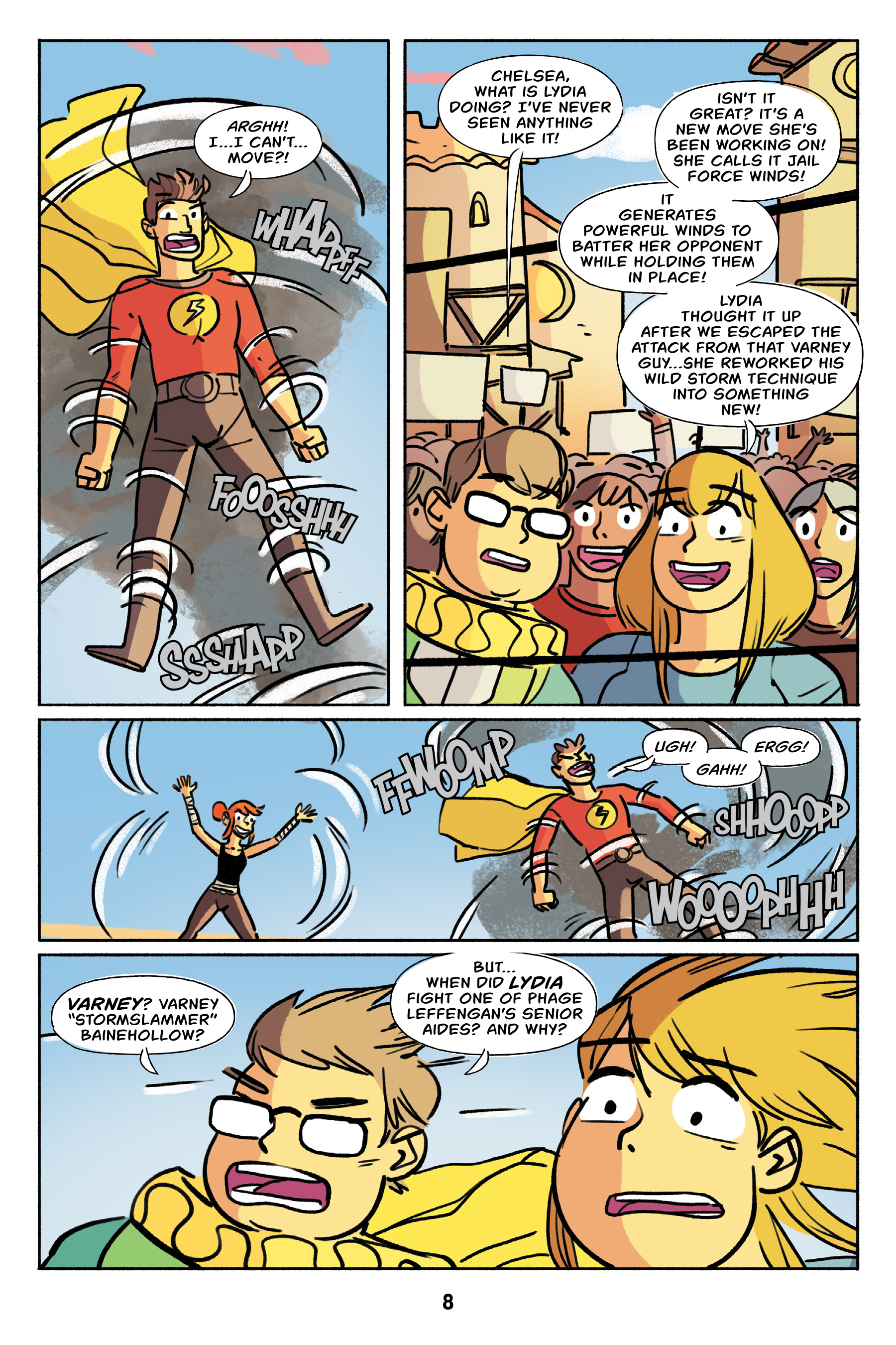 Read online Wrassle Castle comic -  Issue #3 - 9