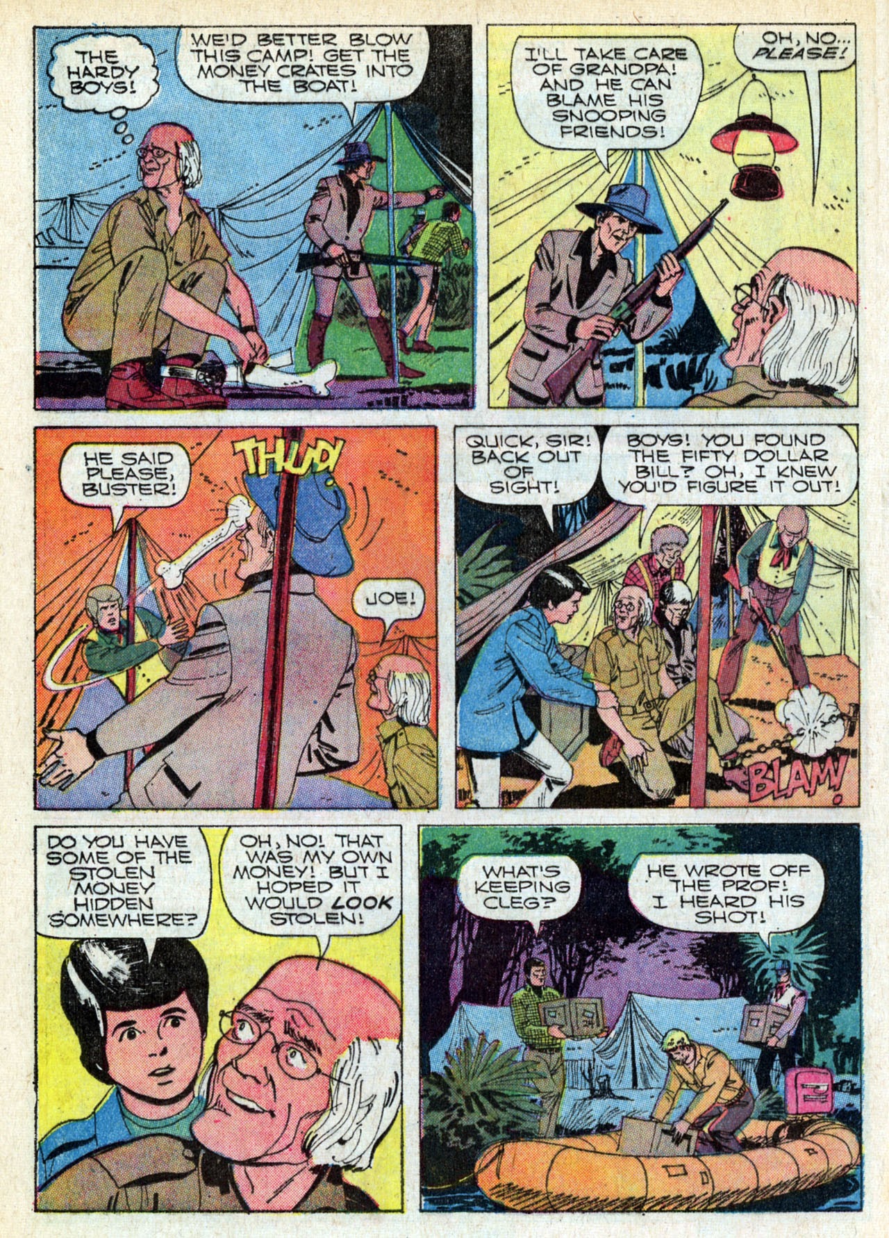 Read online The Hardy Boys (1970) comic -  Issue #3 - 12