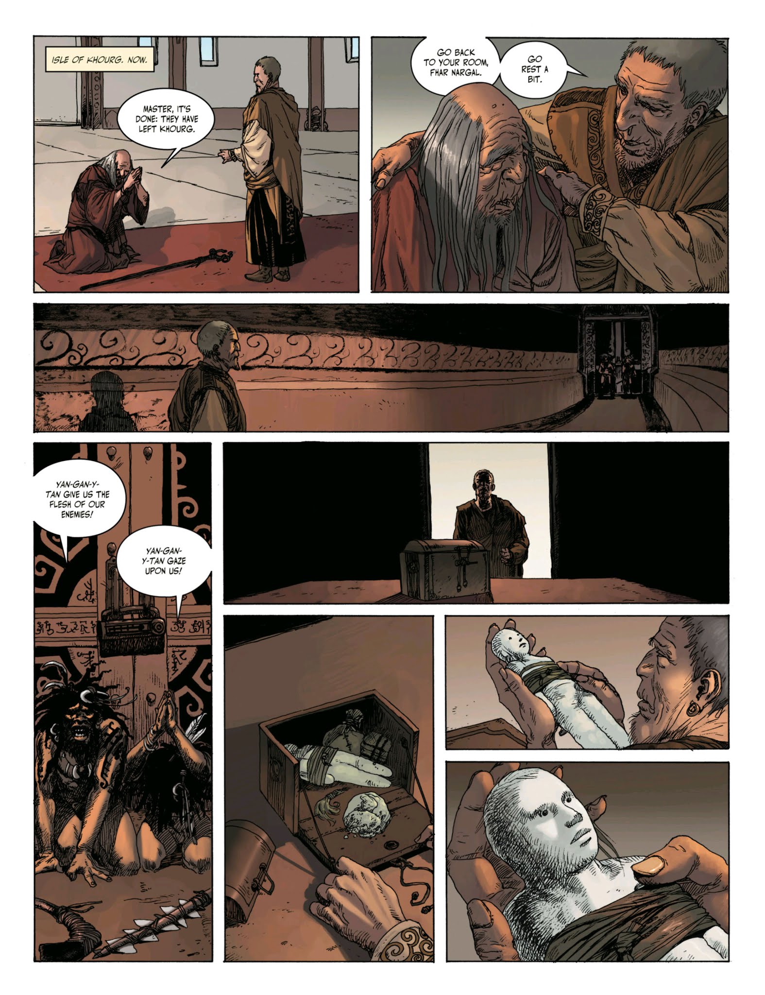 Read online Throne of Ice comic -  Issue #3 - 9