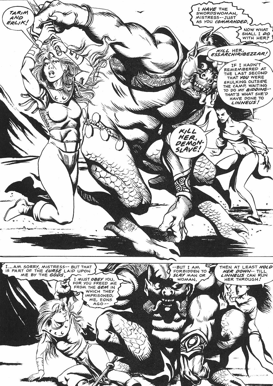 The Savage Sword Of Conan issue 209 - Page 56