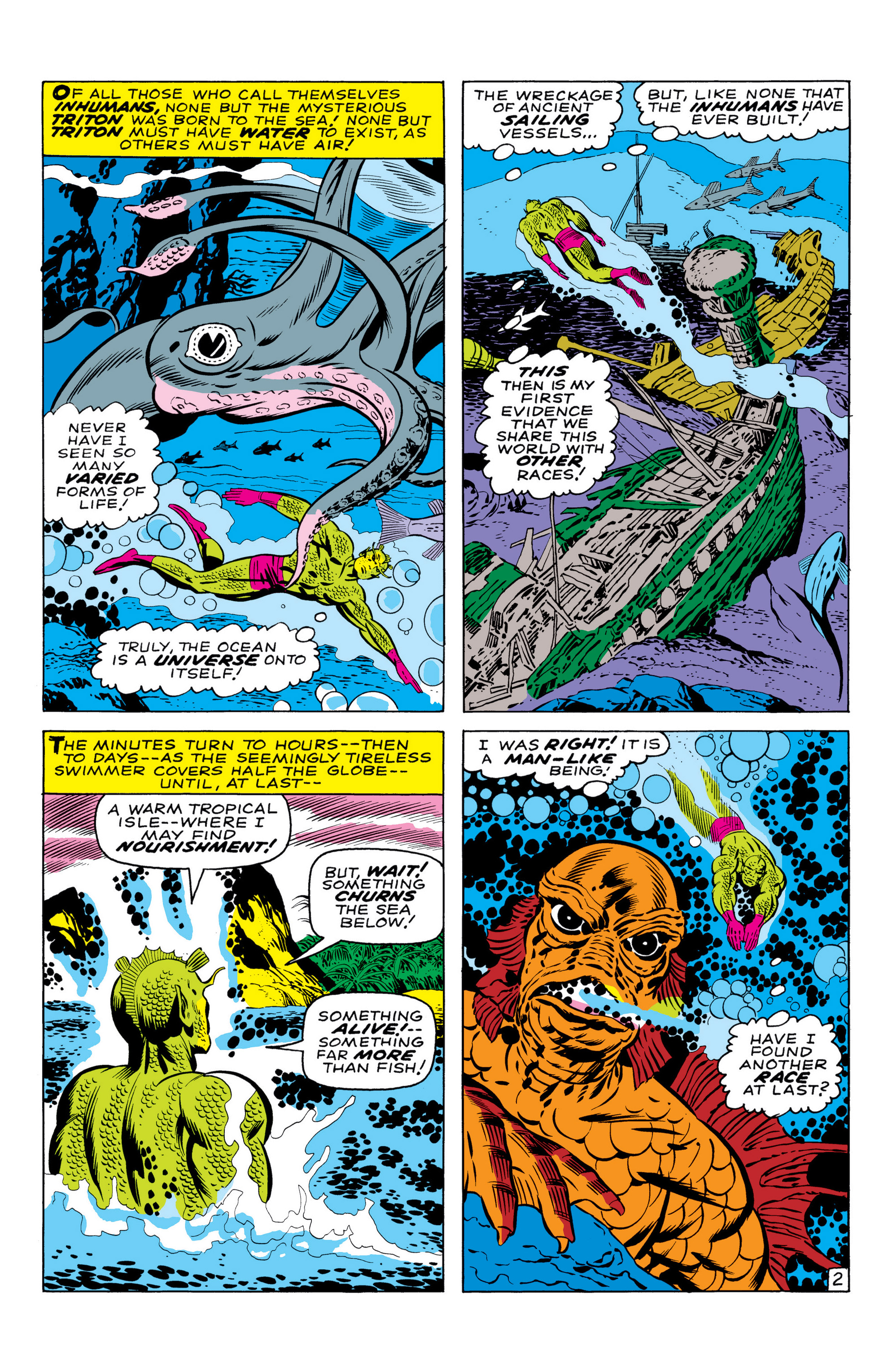 Read online Marvel Masterworks: The Inhumans comic -  Issue # TPB 1 (Part 1) - 29