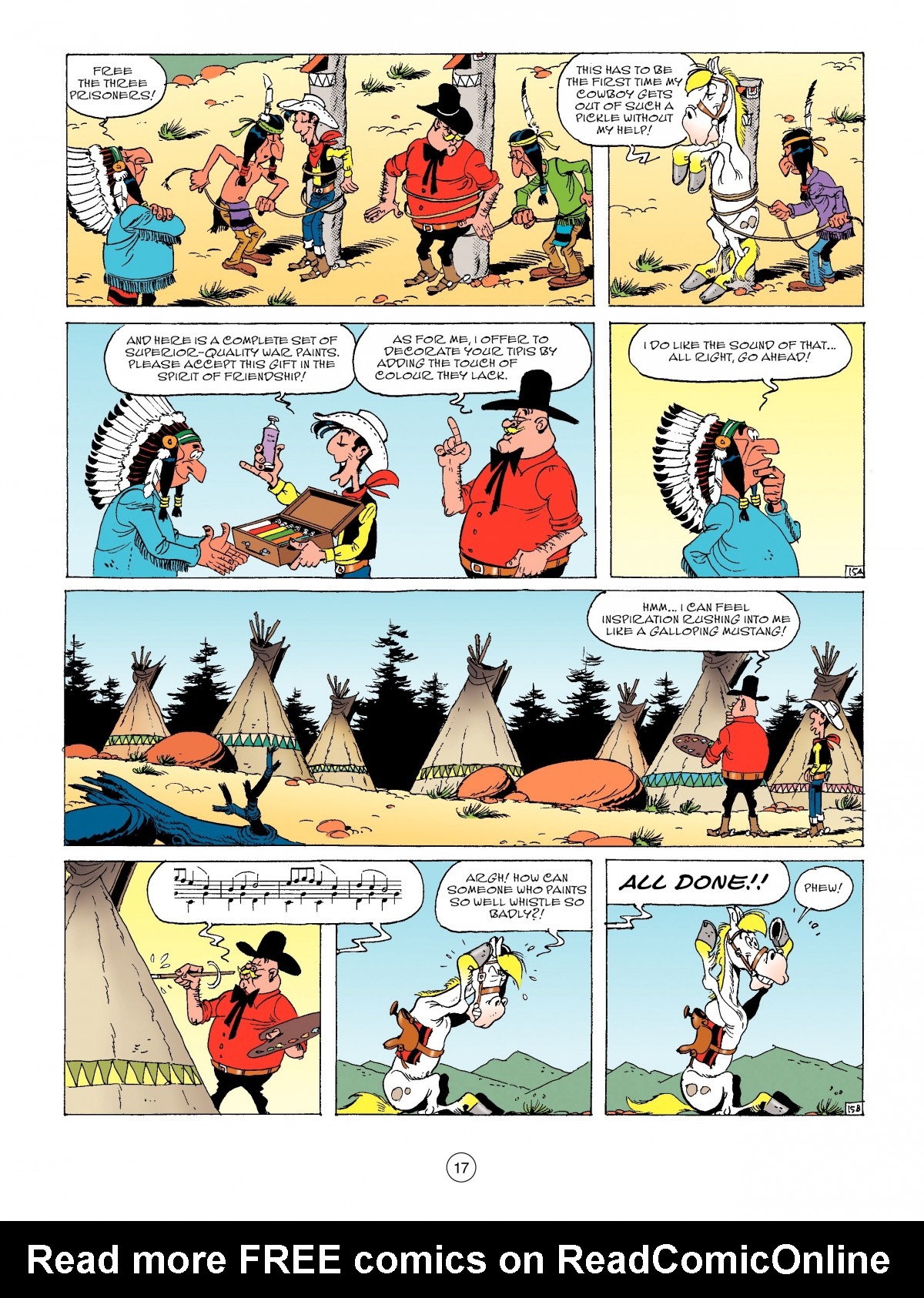 Read online A Lucky Luke Adventure comic -  Issue #51 - 17