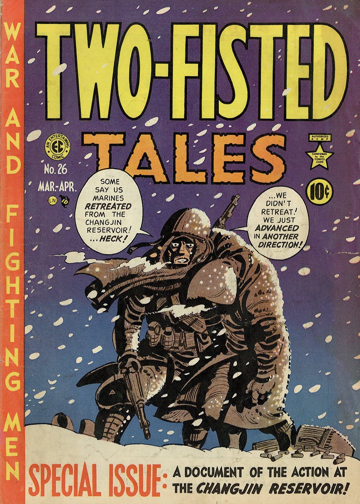 Read online Two-Fisted Tales comic -  Issue #26 - 1