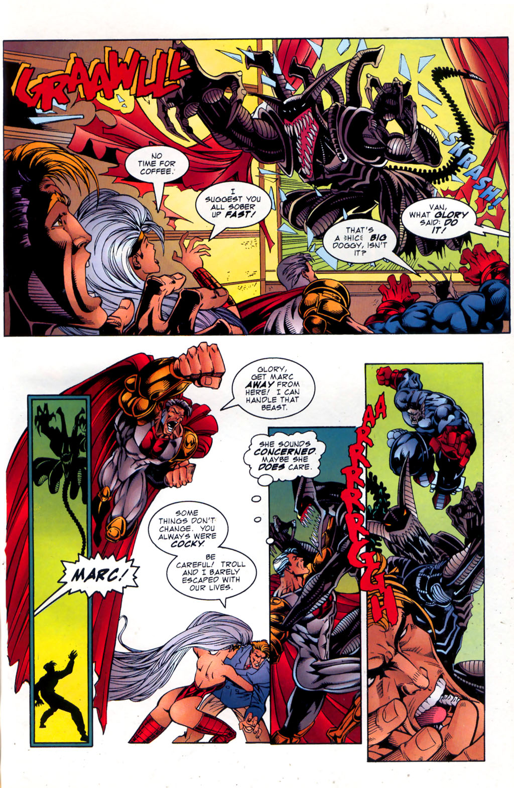 Read online Brigade (1993) comic -  Issue #21 - 23