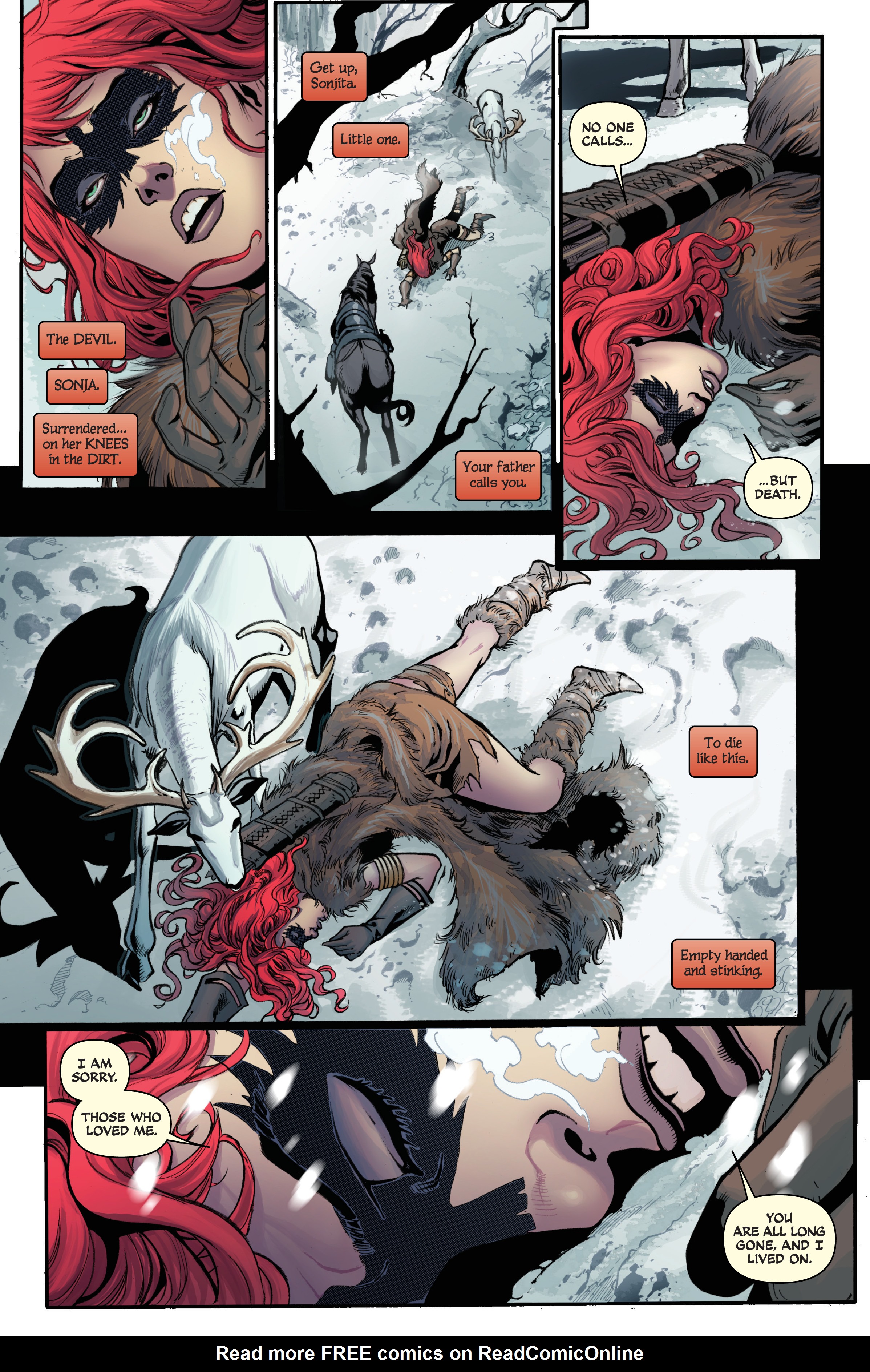 Read online Red Sonja (2013) comic -  Issue # _TPB Complete Gail Simone Red Sonja Omnibus (Part 1) - 56