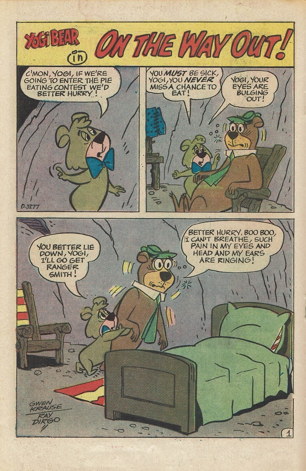 Read online Yogi Bear (1970) comic -  Issue #17 - 18