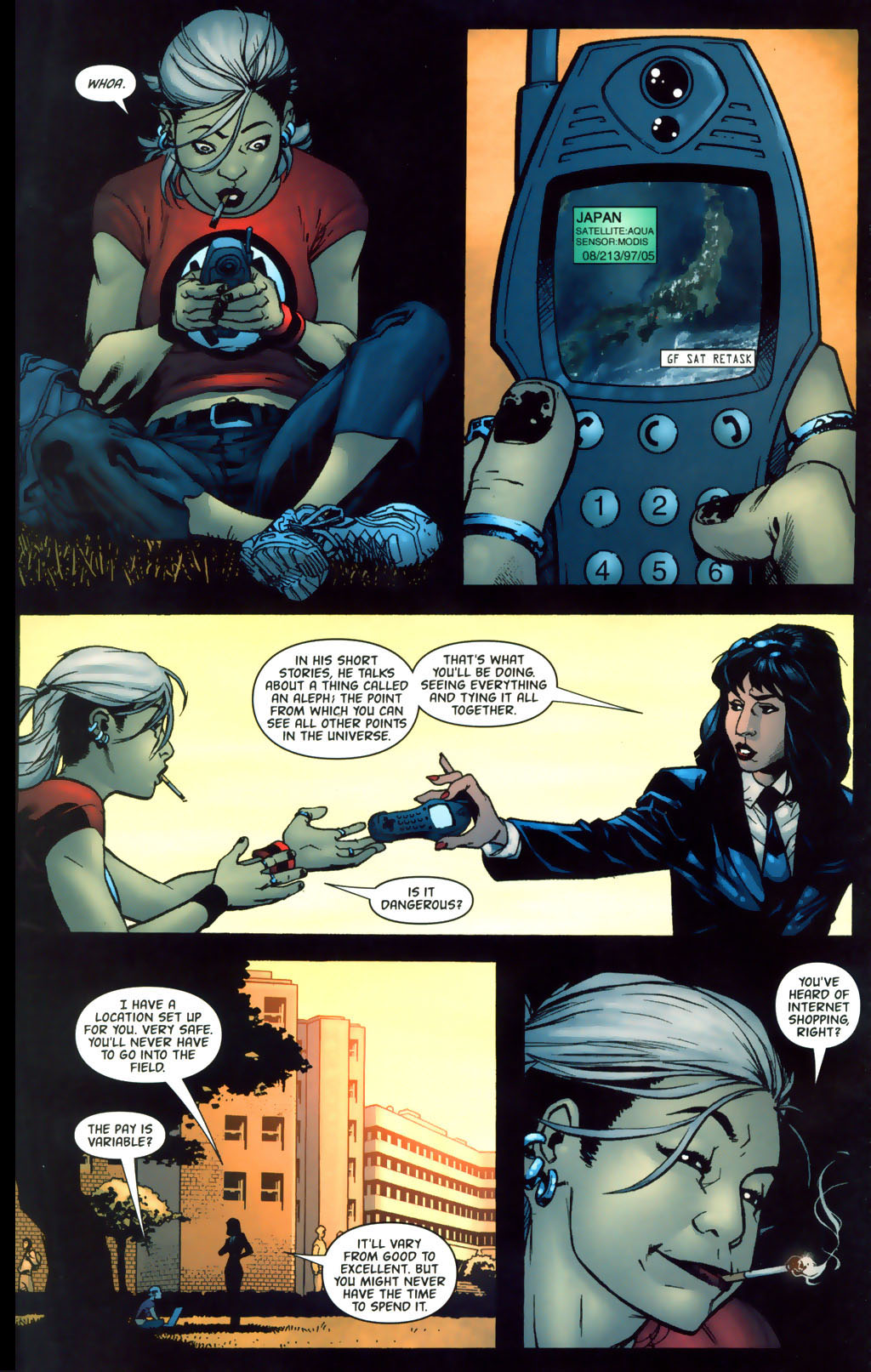 Read online Global Frequency comic -  Issue #11 - 5