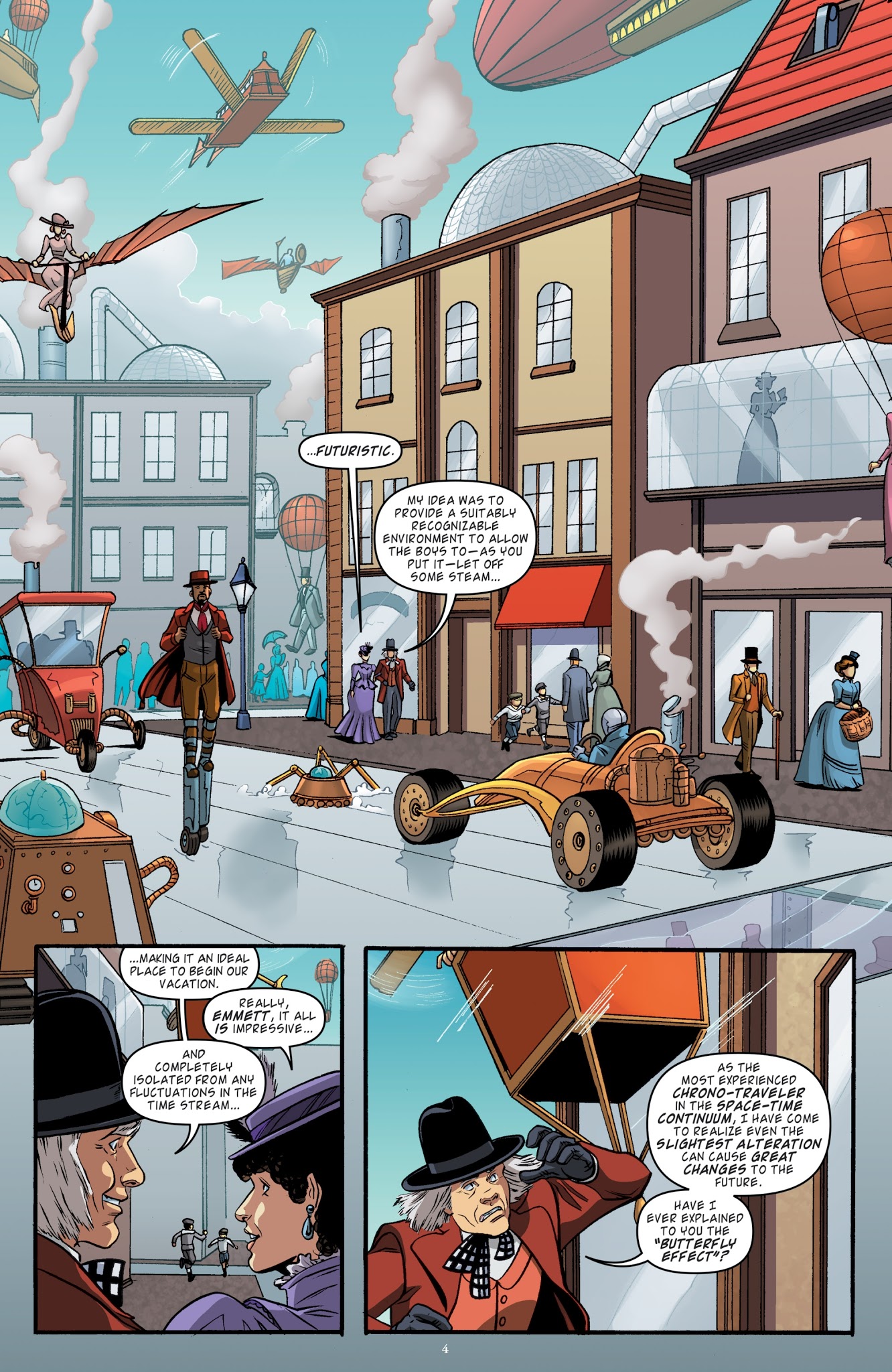 Read online Back to the Future: Tales from the Time Train comic -  Issue #1 - 6