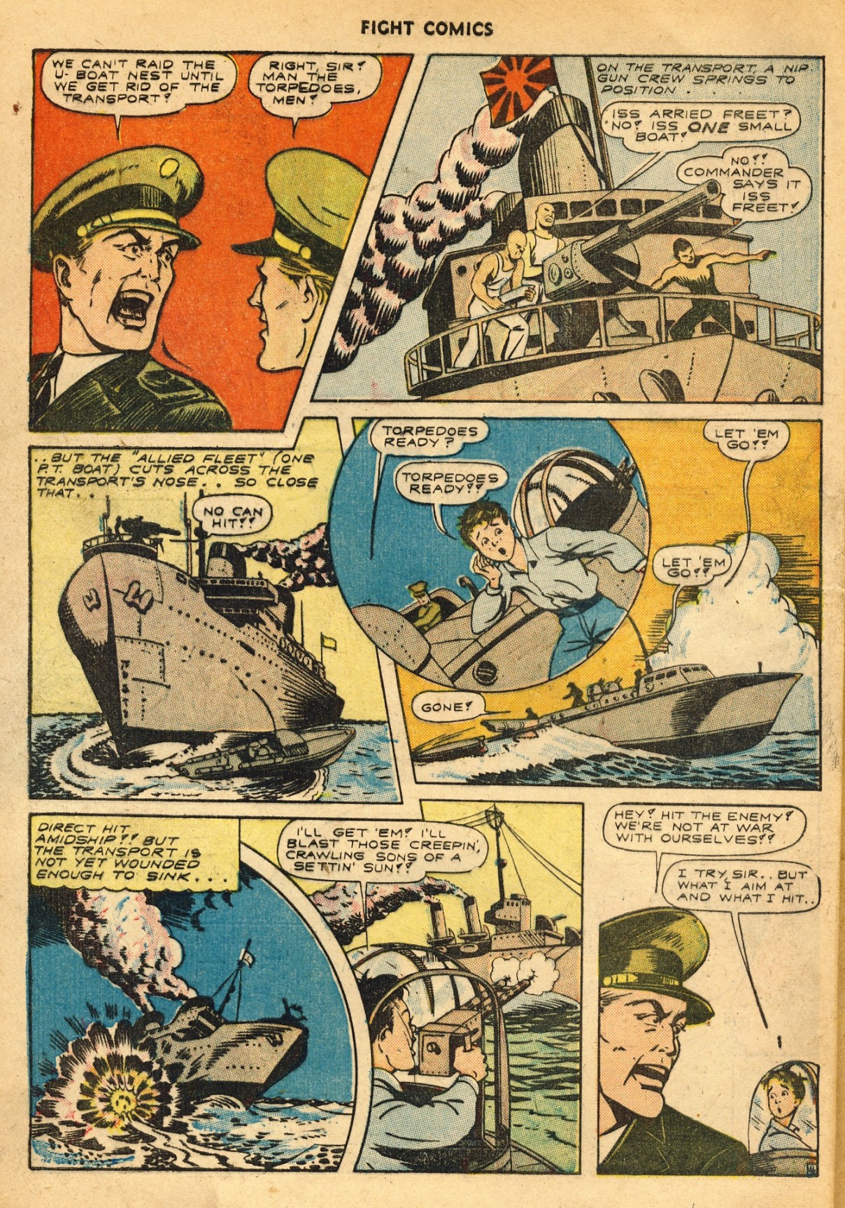 Read online Fight Comics comic -  Issue #30 - 48