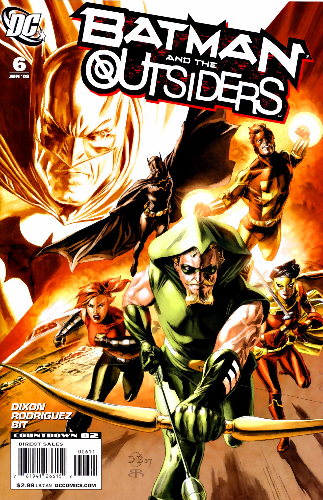 Read online Batman and the Outsiders (2007) comic -  Issue #6 - 1