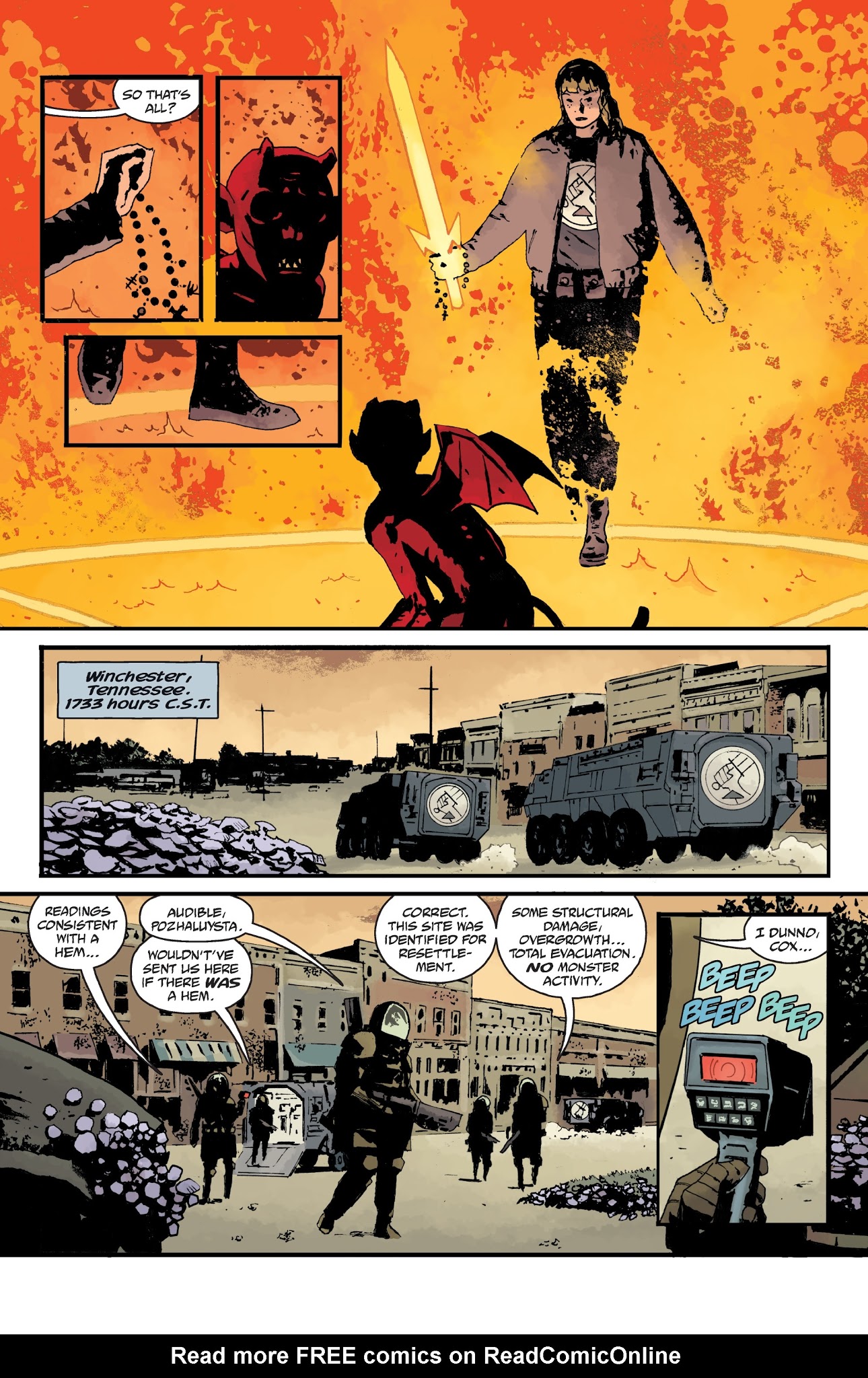 Read online B.P.R.D. The Devil You Know comic -  Issue #2 - 7