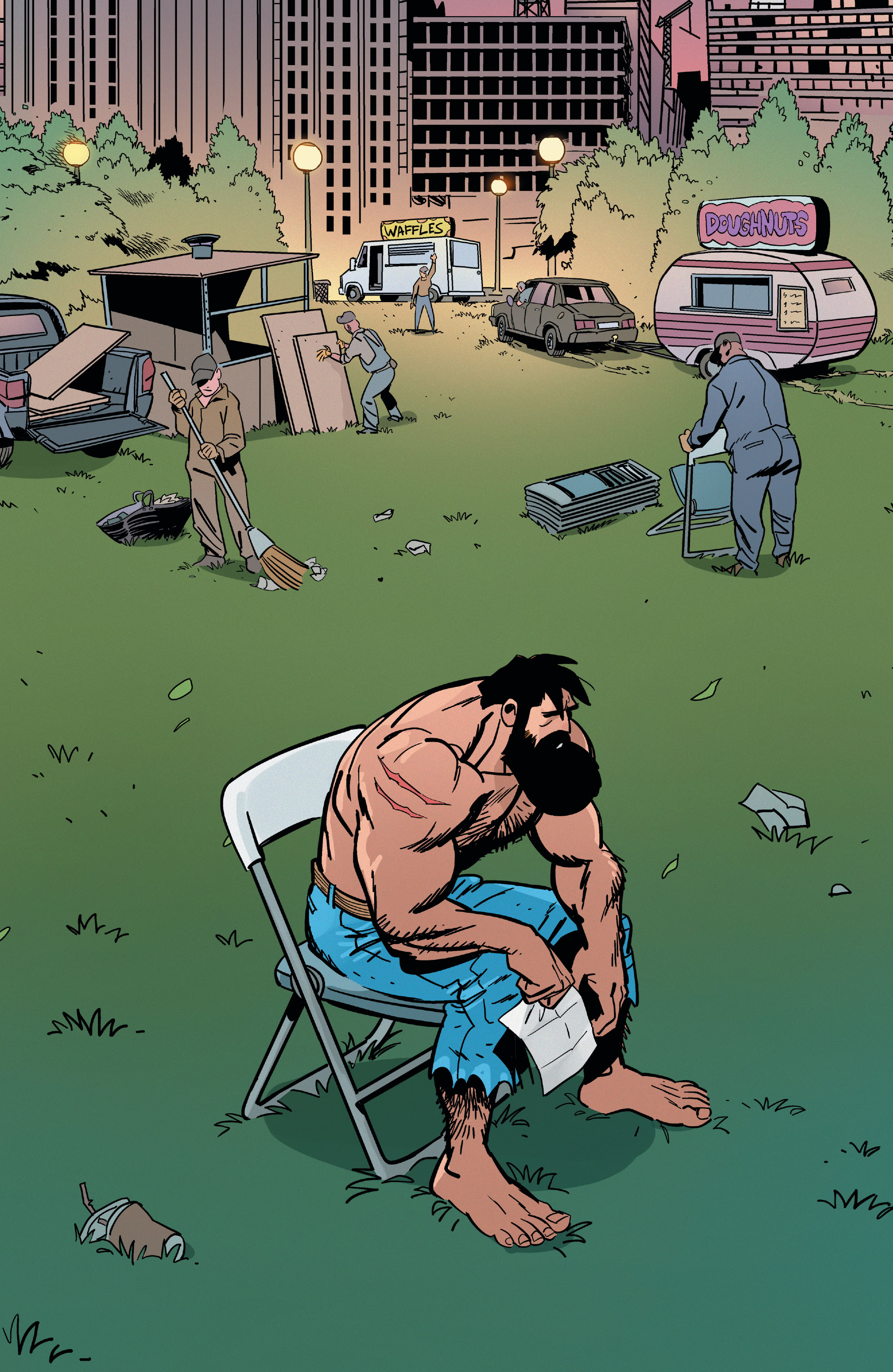 Read online Shirtless Bear-Fighter! 2 comic -  Issue #7 - 40