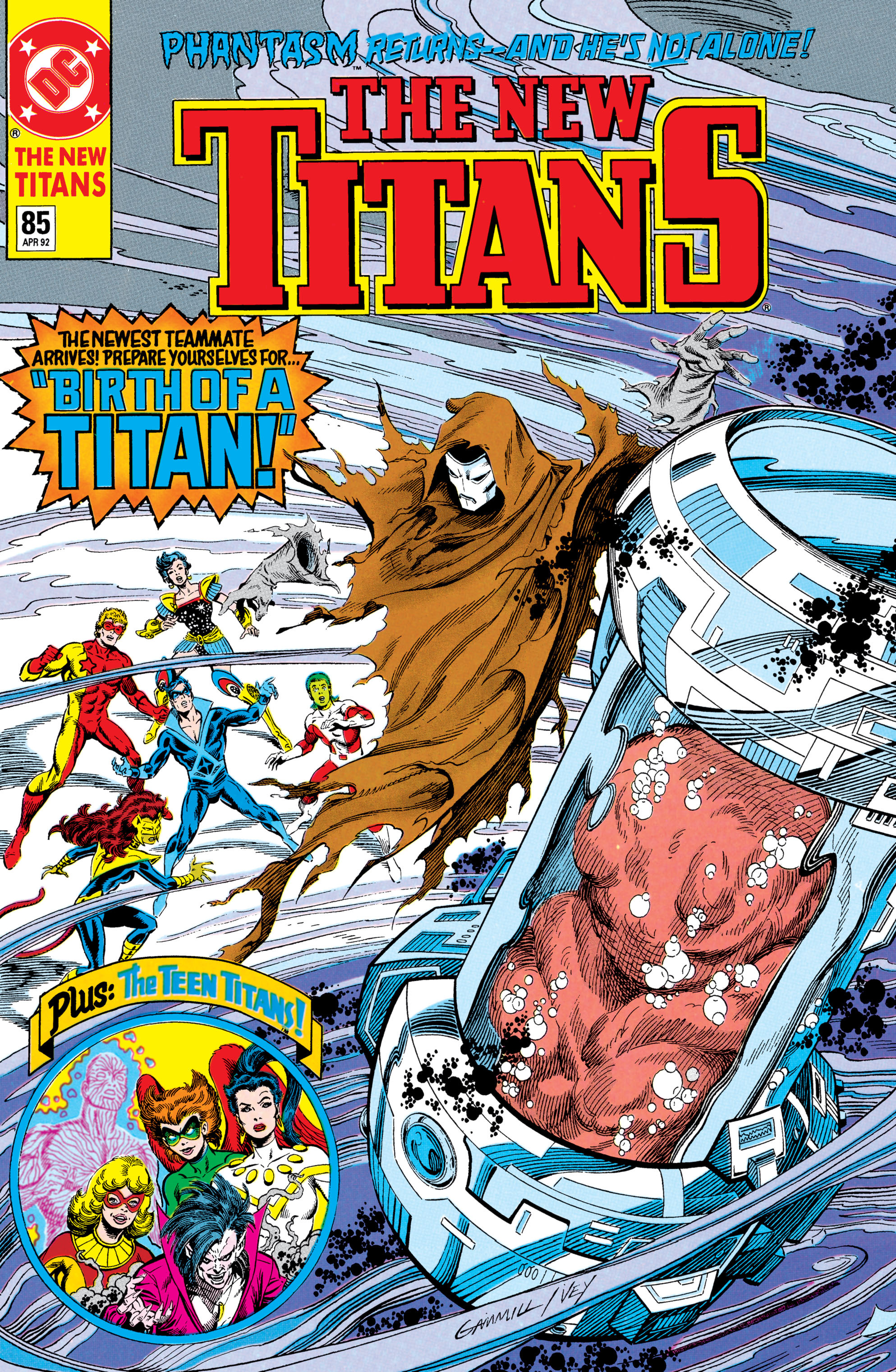 Read online The New Titans (1988) comic -  Issue #85 - 1