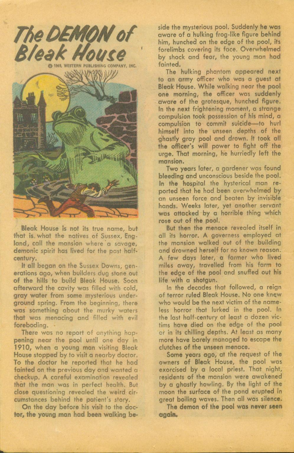 Read online Boris Karloff Tales of Mystery comic -  Issue #26 - 12