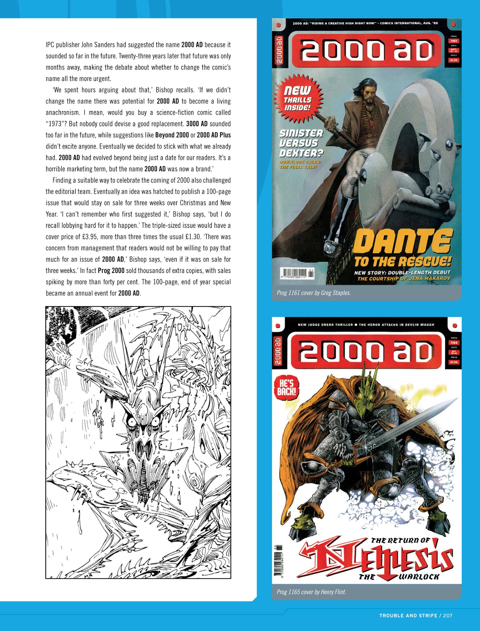 Read online Thrill-Power Overload: Forty Years of 2000 AD: Revised, Updated and Expanded! comic -  Issue # TPB (Part 3) - 9