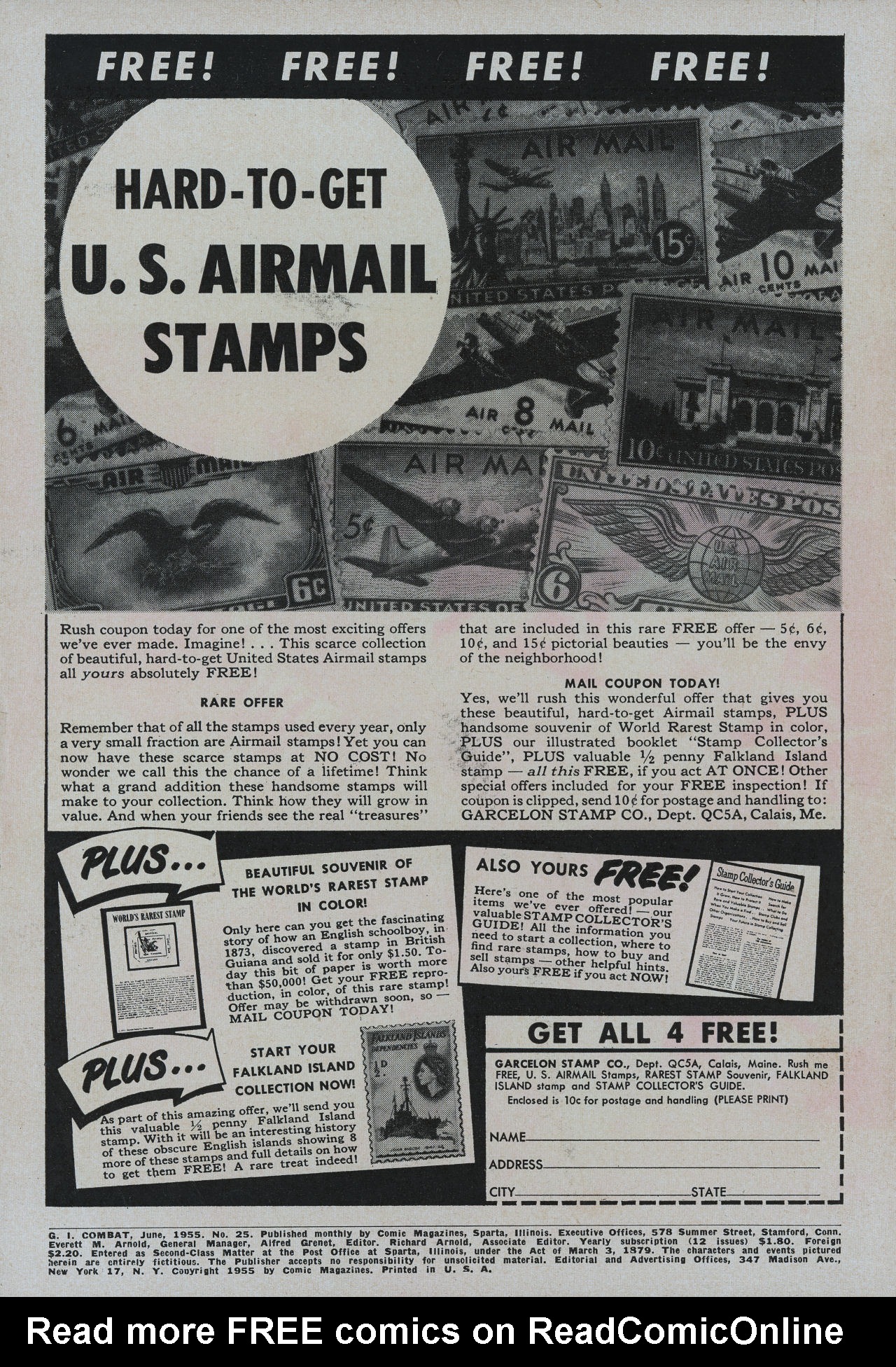 Read online G.I. Combat (1952) comic -  Issue #25 - 2