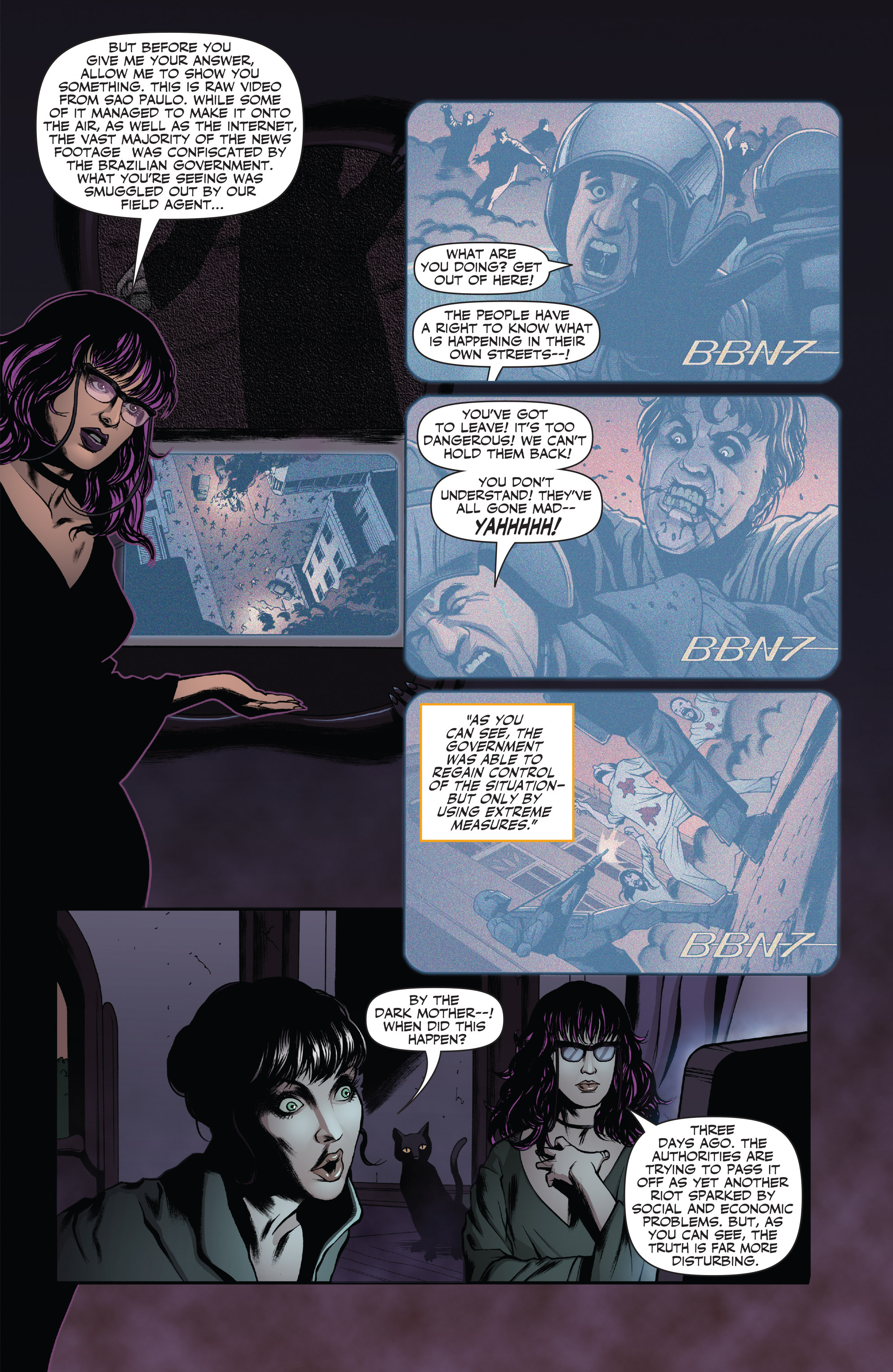 Read online Vampirella (2014) comic -  Issue #7 - 15
