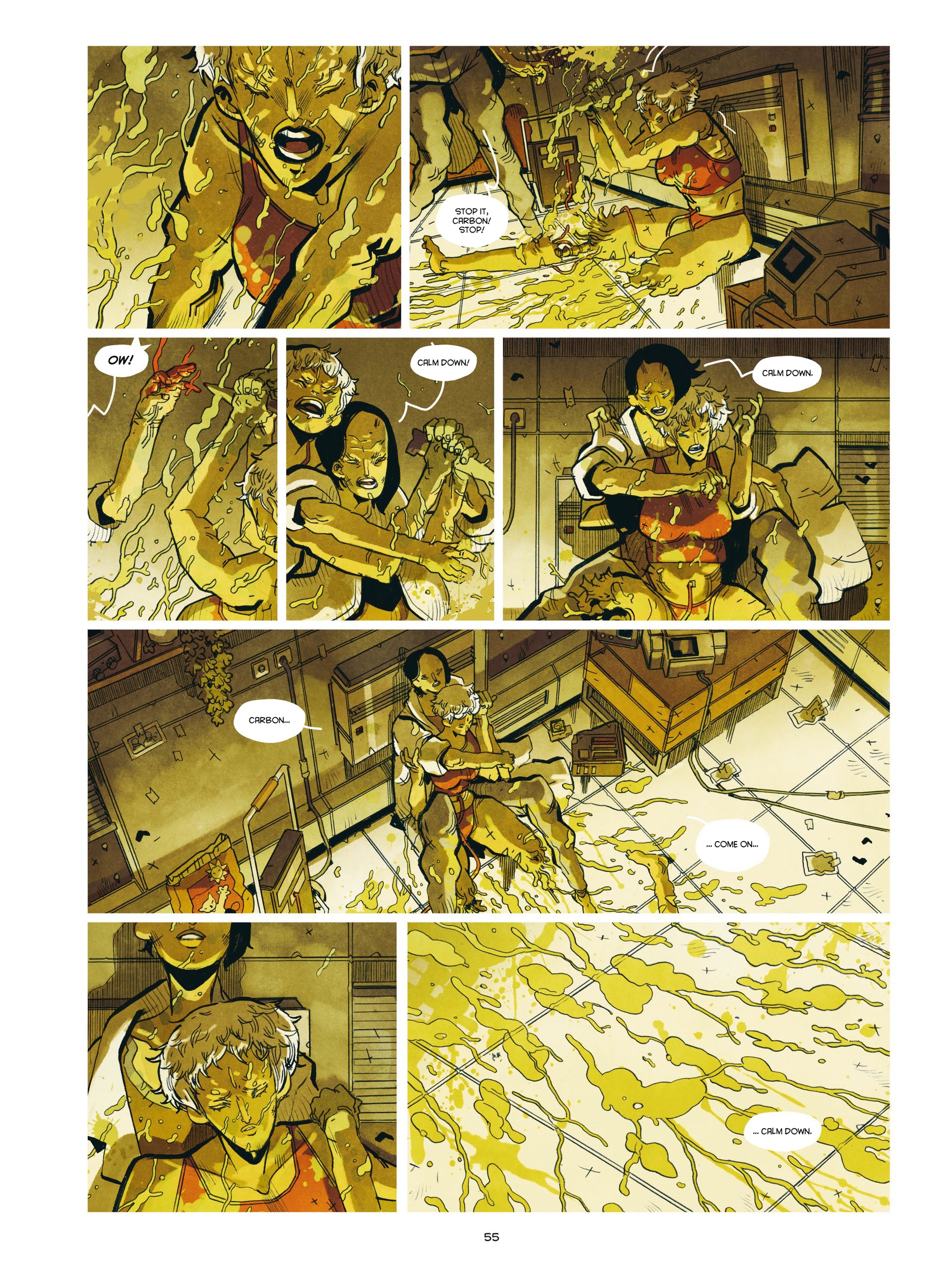 Read online Carbon & Silicon (2020) comic -  Issue # TPB (Part 1) - 54