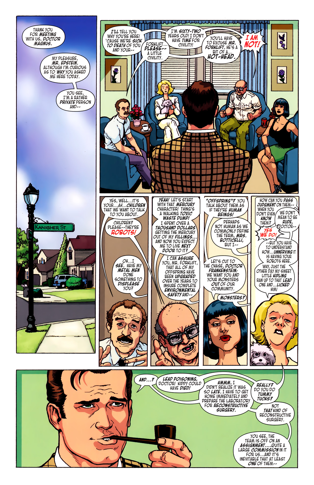 Read online Doom Patrol (2009) comic -  Issue #1 - 22