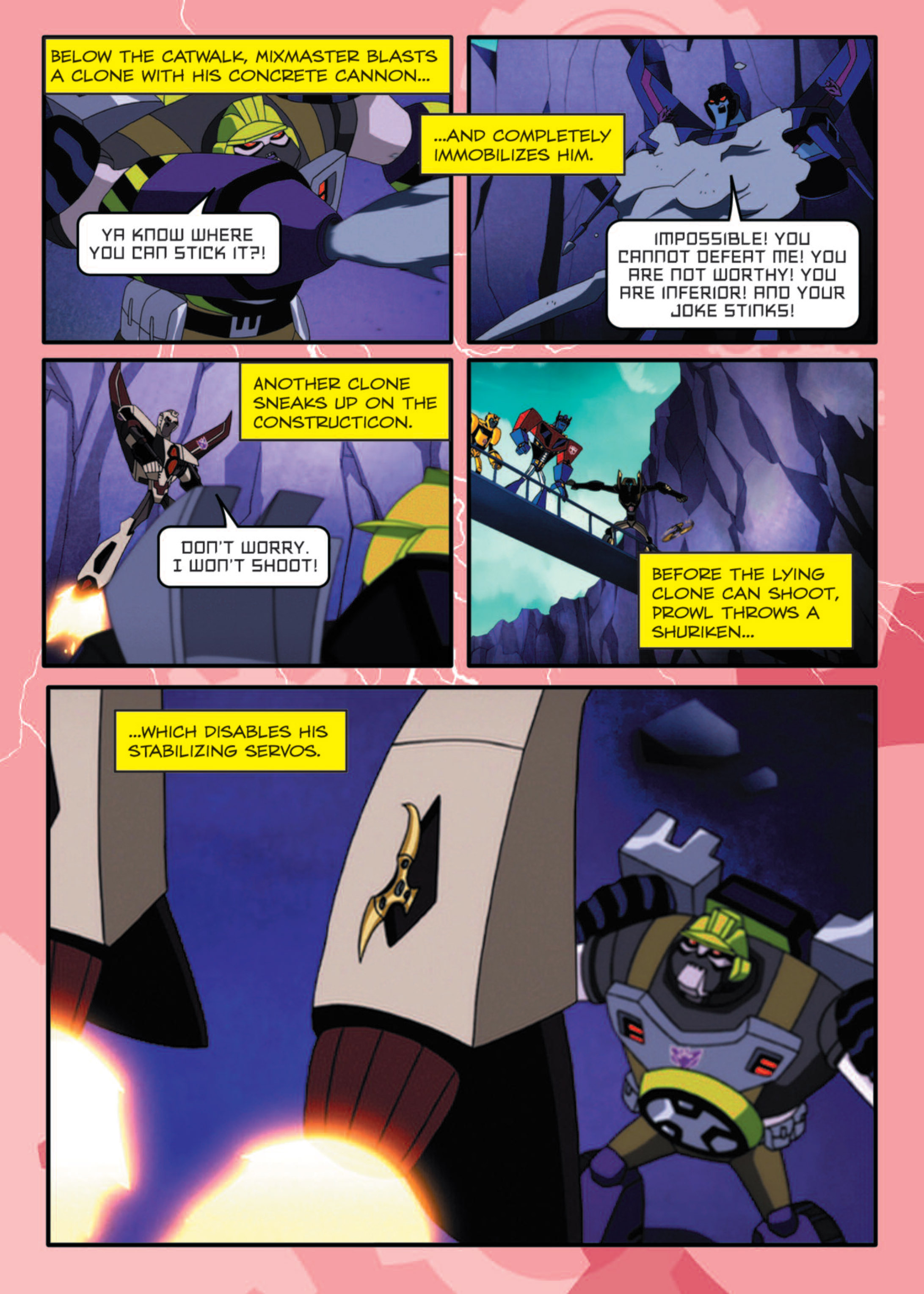 Read online Transformers Animated comic -  Issue #13 - 74