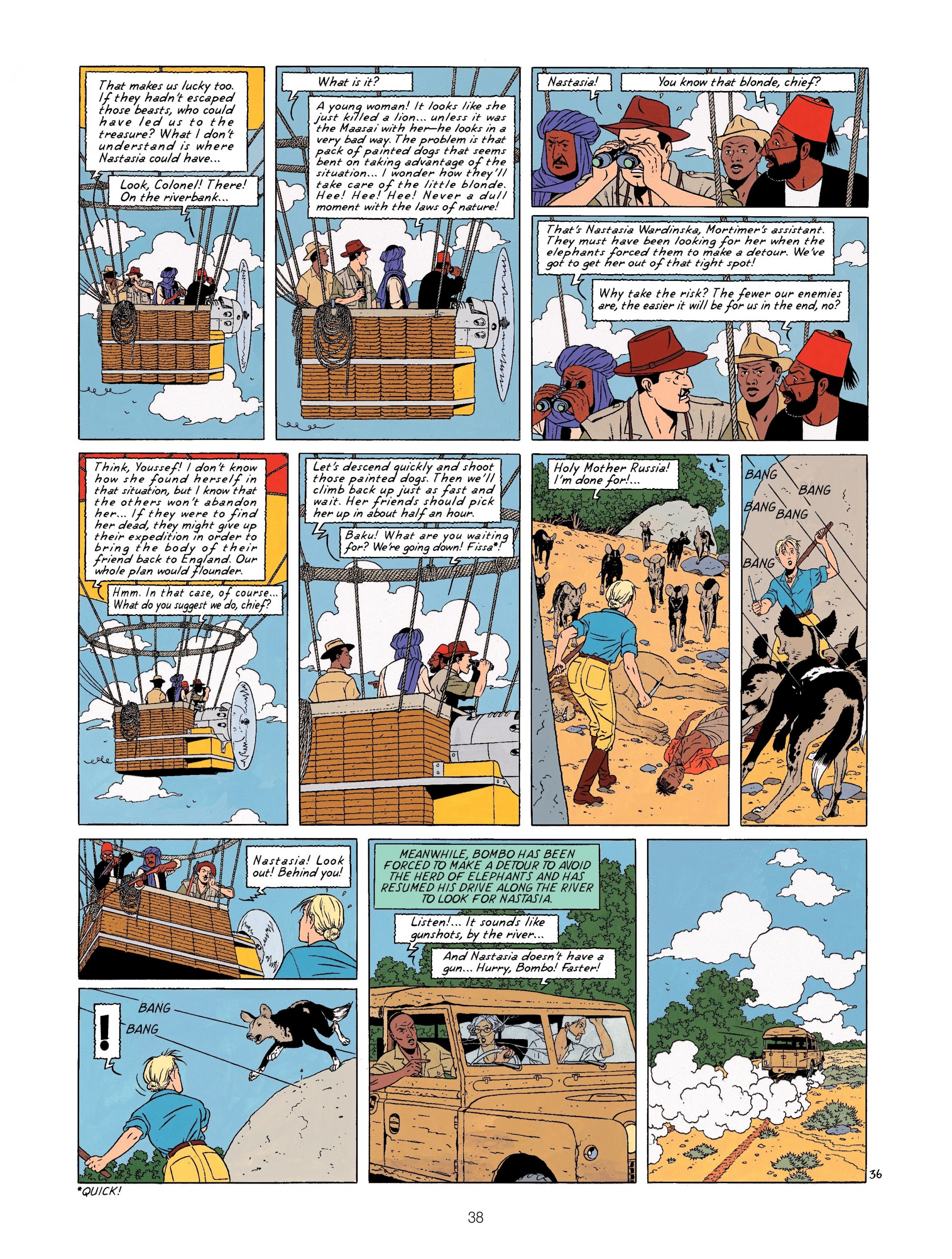 Read online Blake & Mortimer comic -  Issue #11 - 38