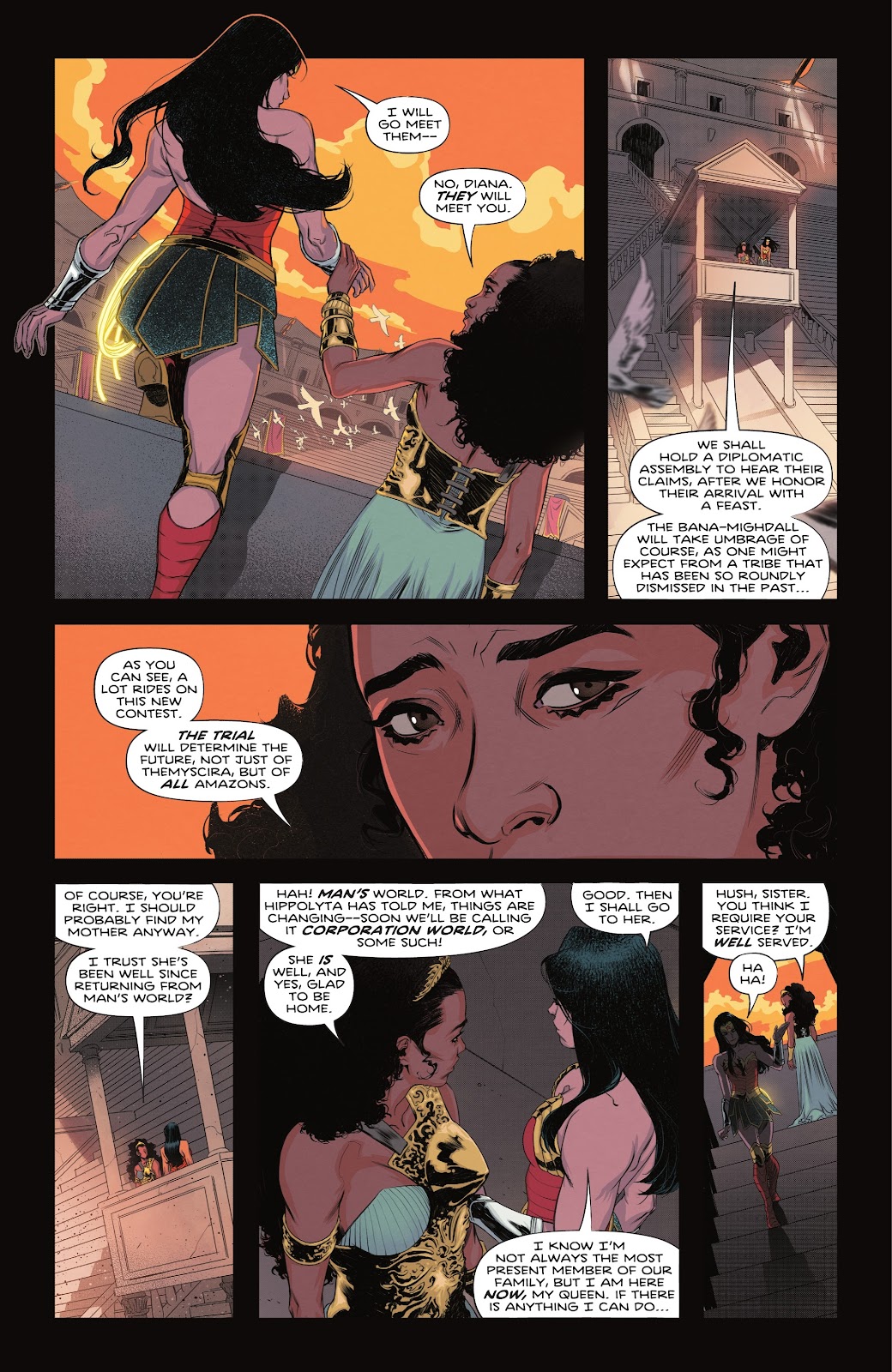 Trial of the Amazons issue 1 - Page 17