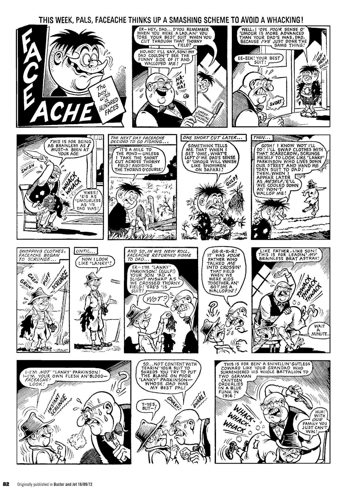 Read online Faceache: The First Hundred Scrunges comic -  Issue # TPB 1 - 84