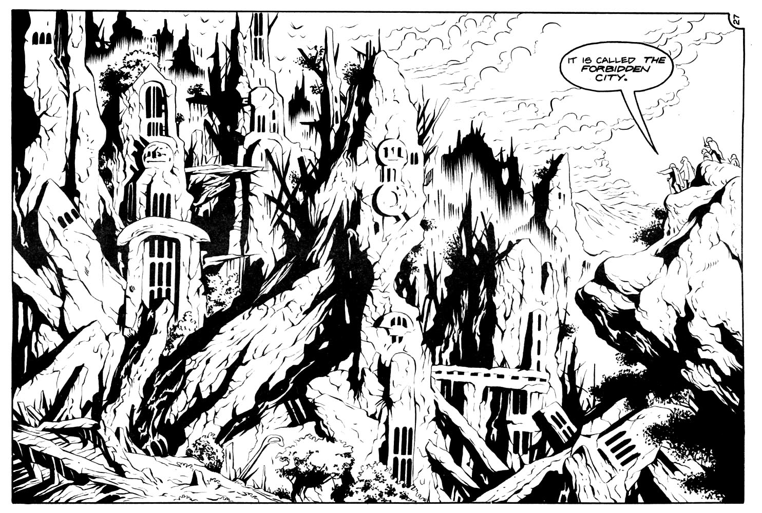 Read online Planet of the Apes (1990) comic -  Issue #9 - 29