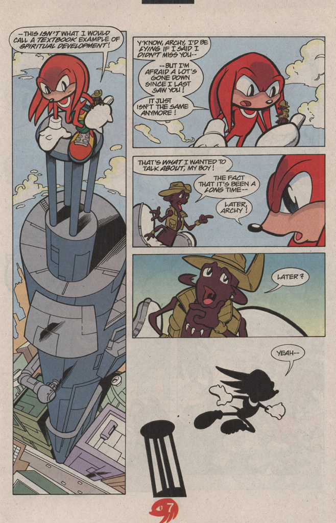 Read online Knuckles the Echidna comic -  Issue #17 - 13