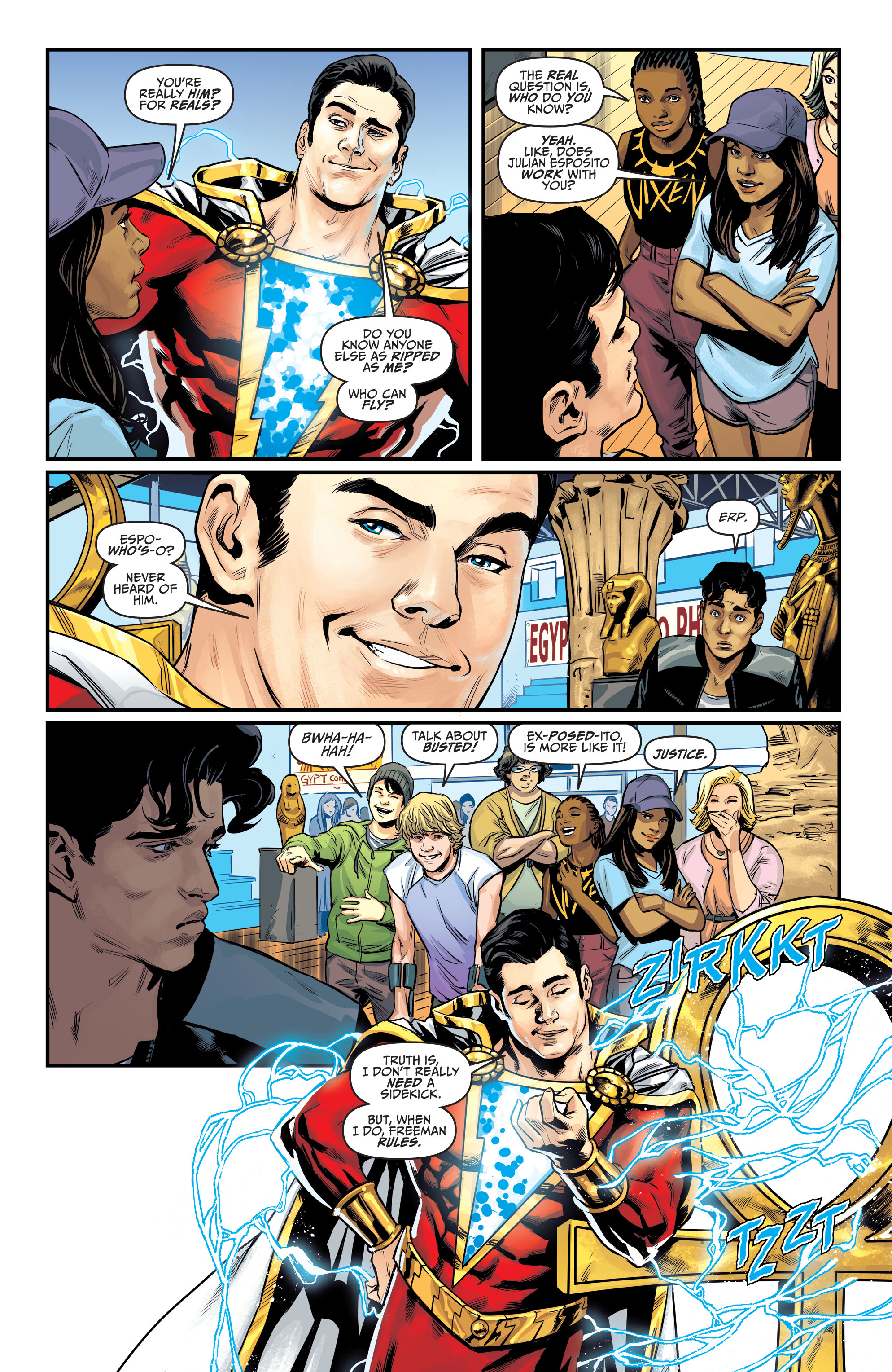 Read online Shazam!: Lightning Strikes comic -  Issue #1 - 7